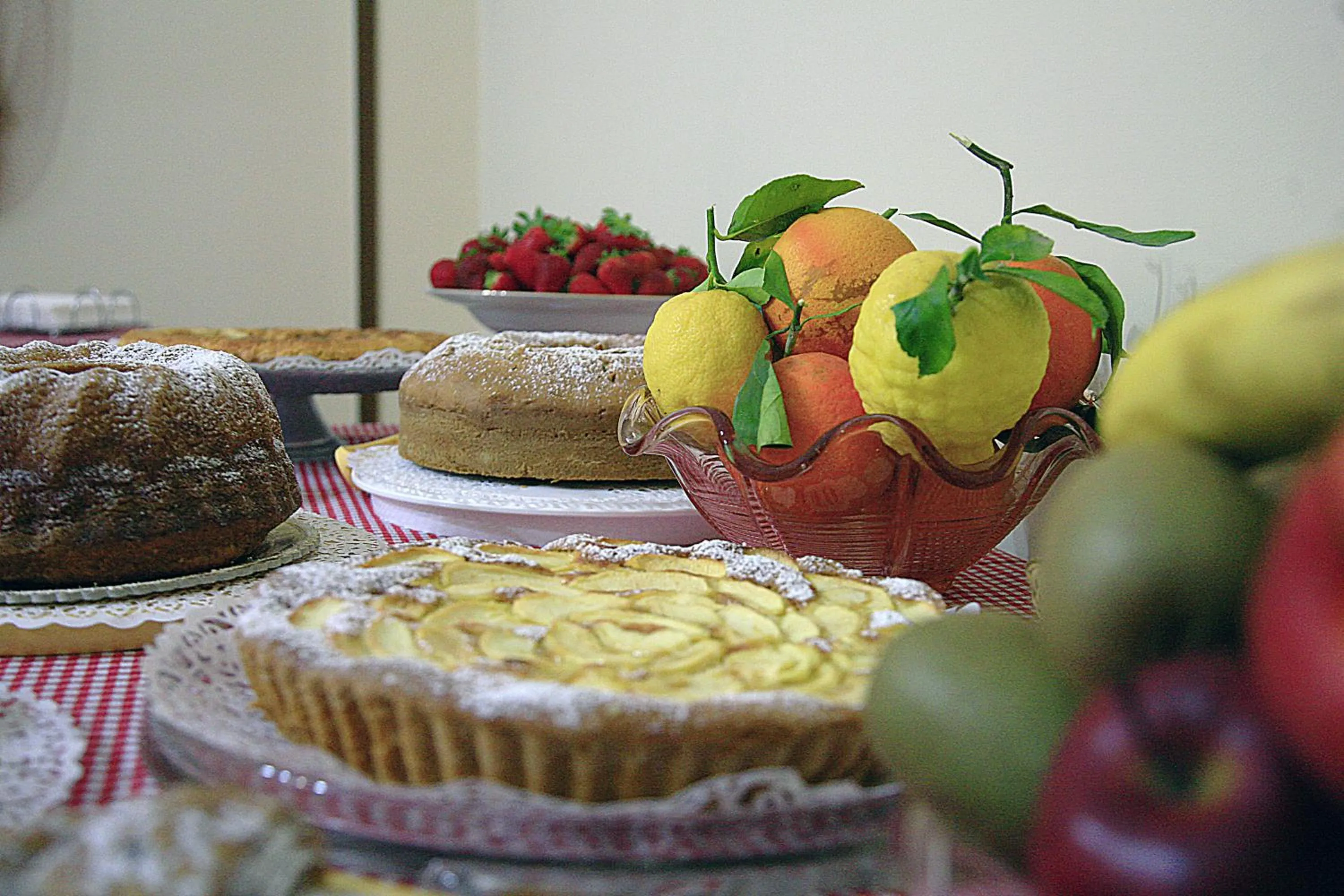 Buffet breakfast in B&B La Filanda