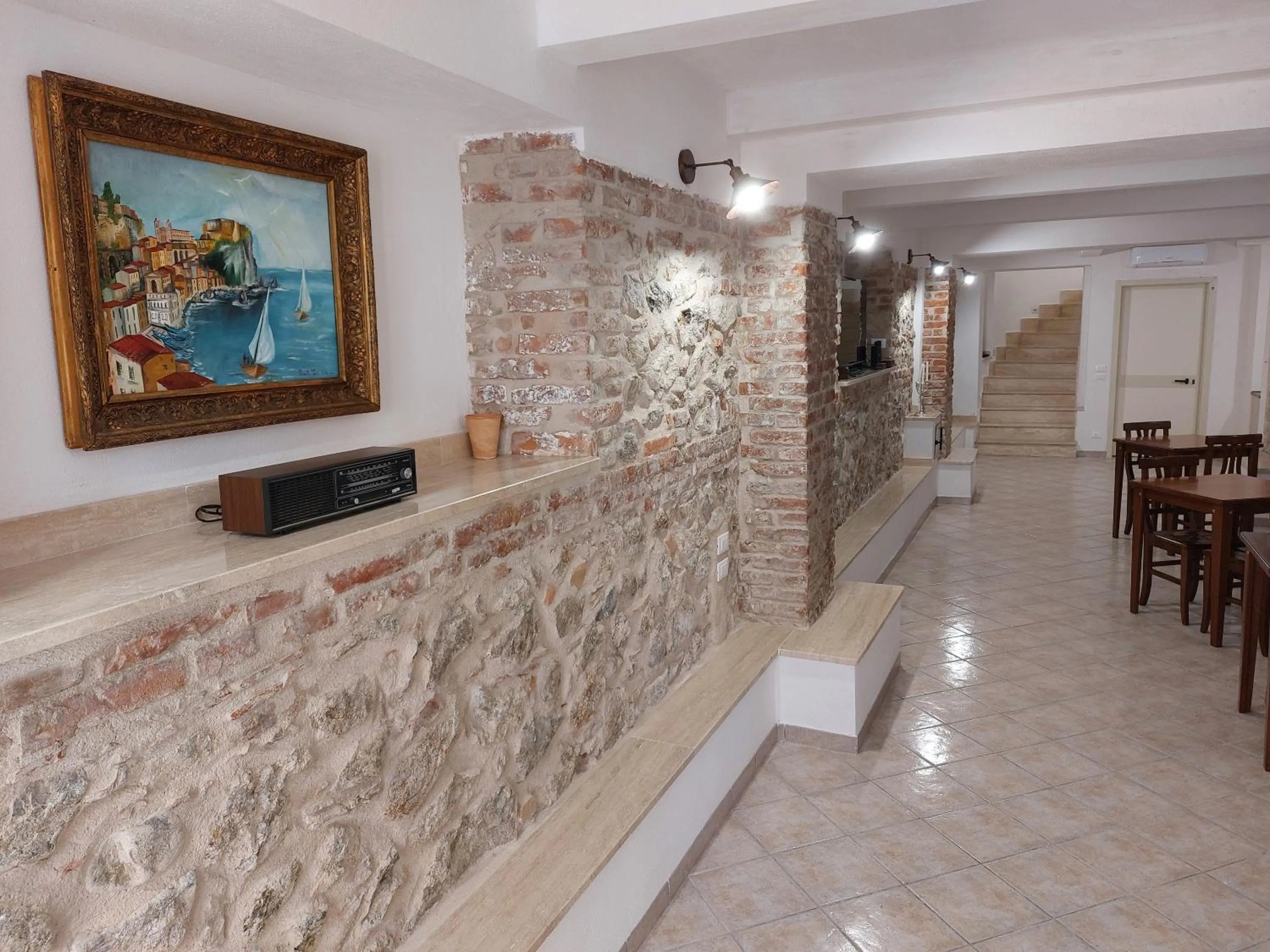 Seating area in B&B La Filanda