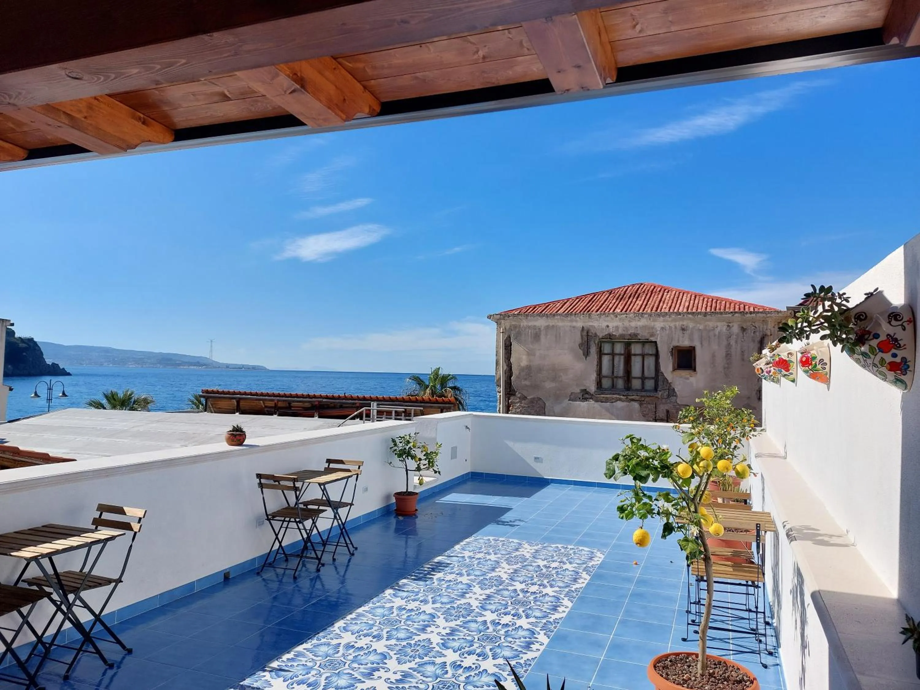 Balcony/Terrace in B&B La Filanda