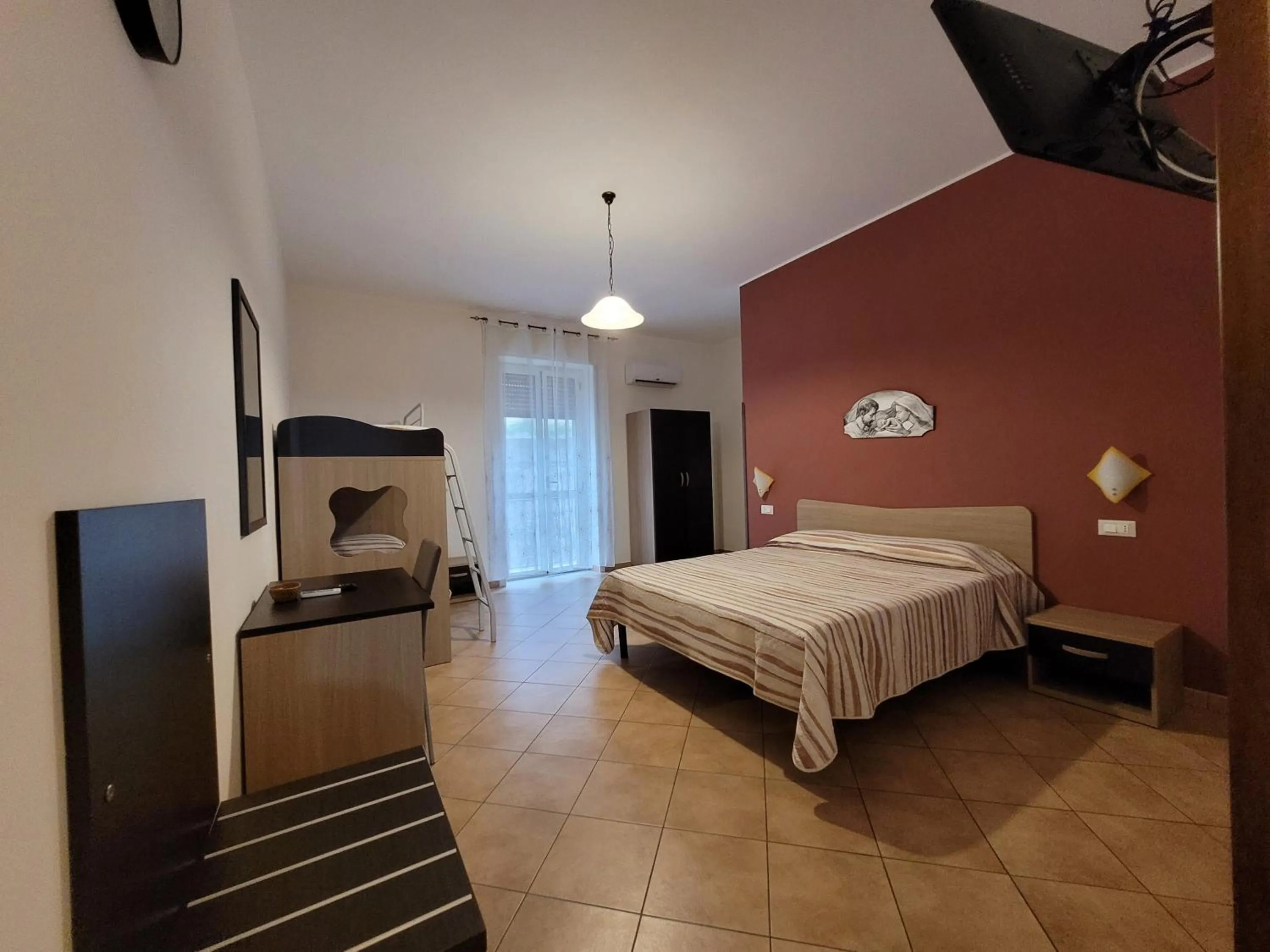 Bedroom, Bed in B&B La Filanda