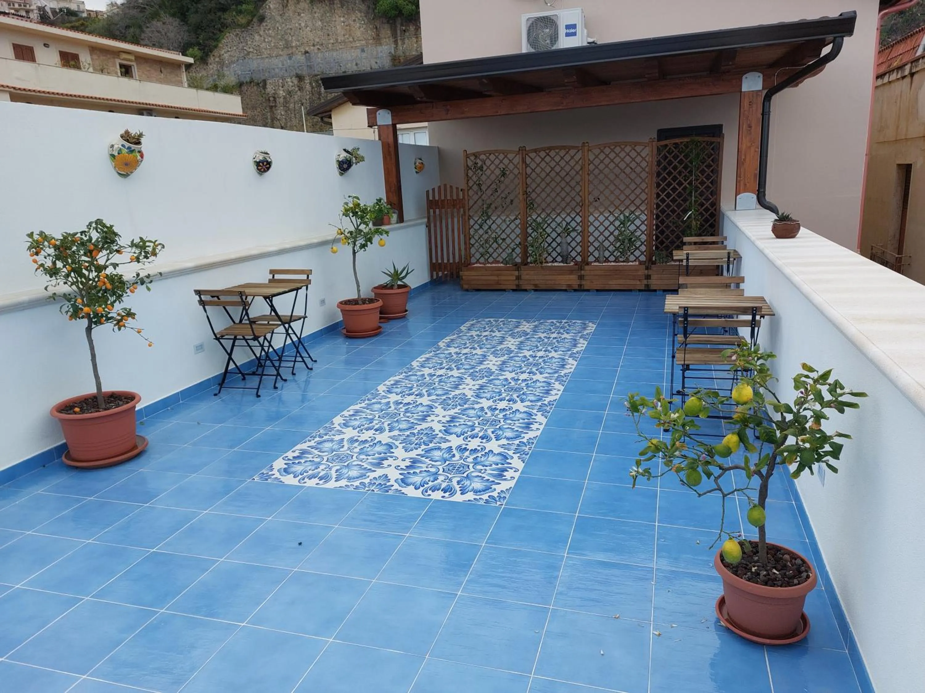 Balcony/Terrace in B&B La Filanda