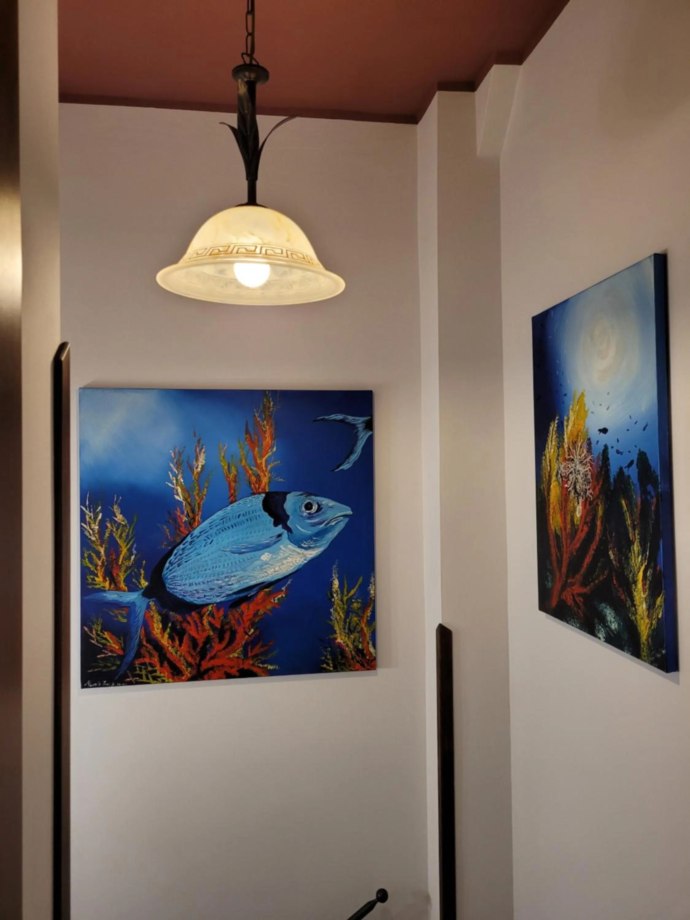 Decorative detail in B&B La Filanda