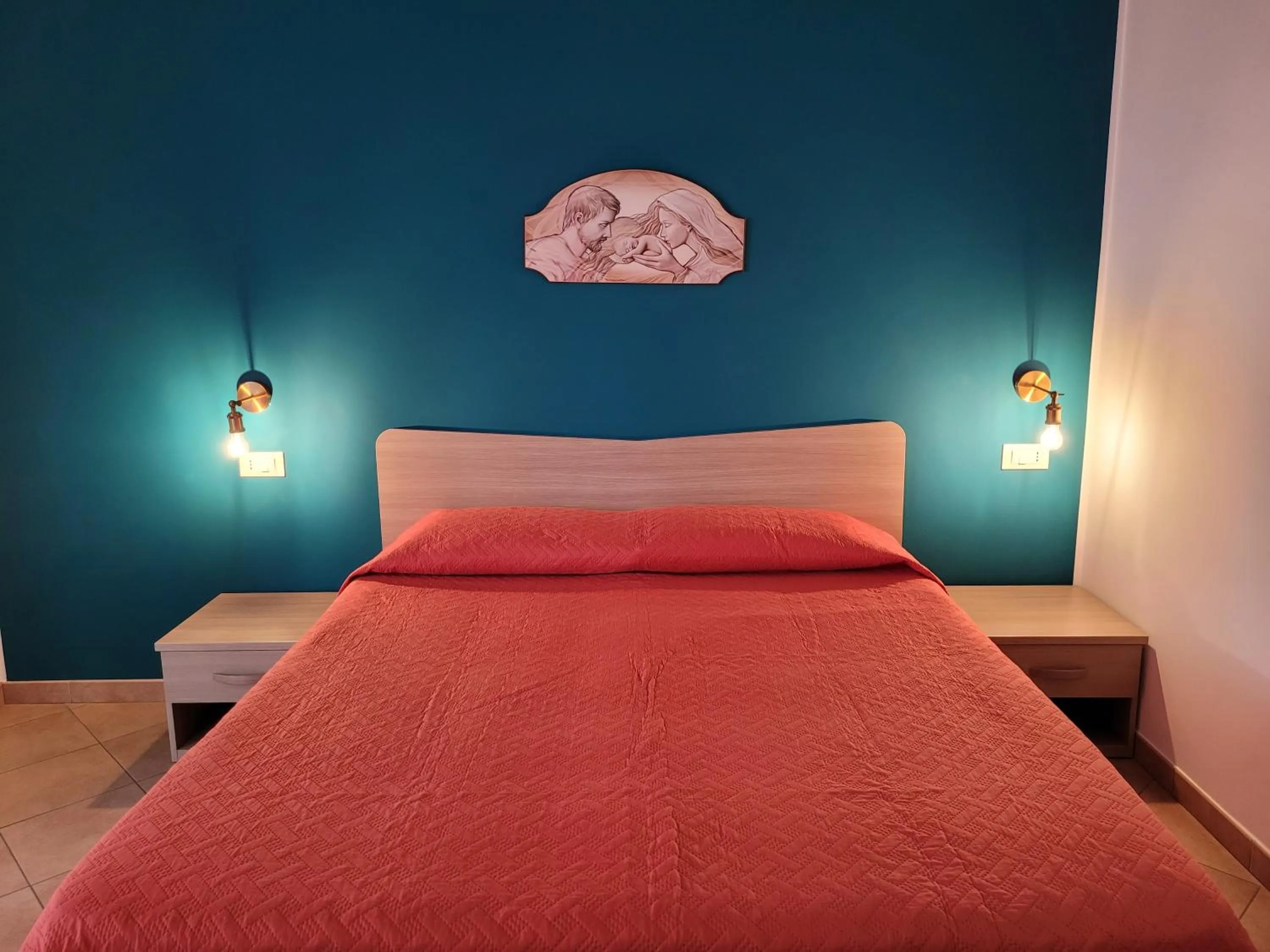 Bedroom, Bed in B&B La Filanda