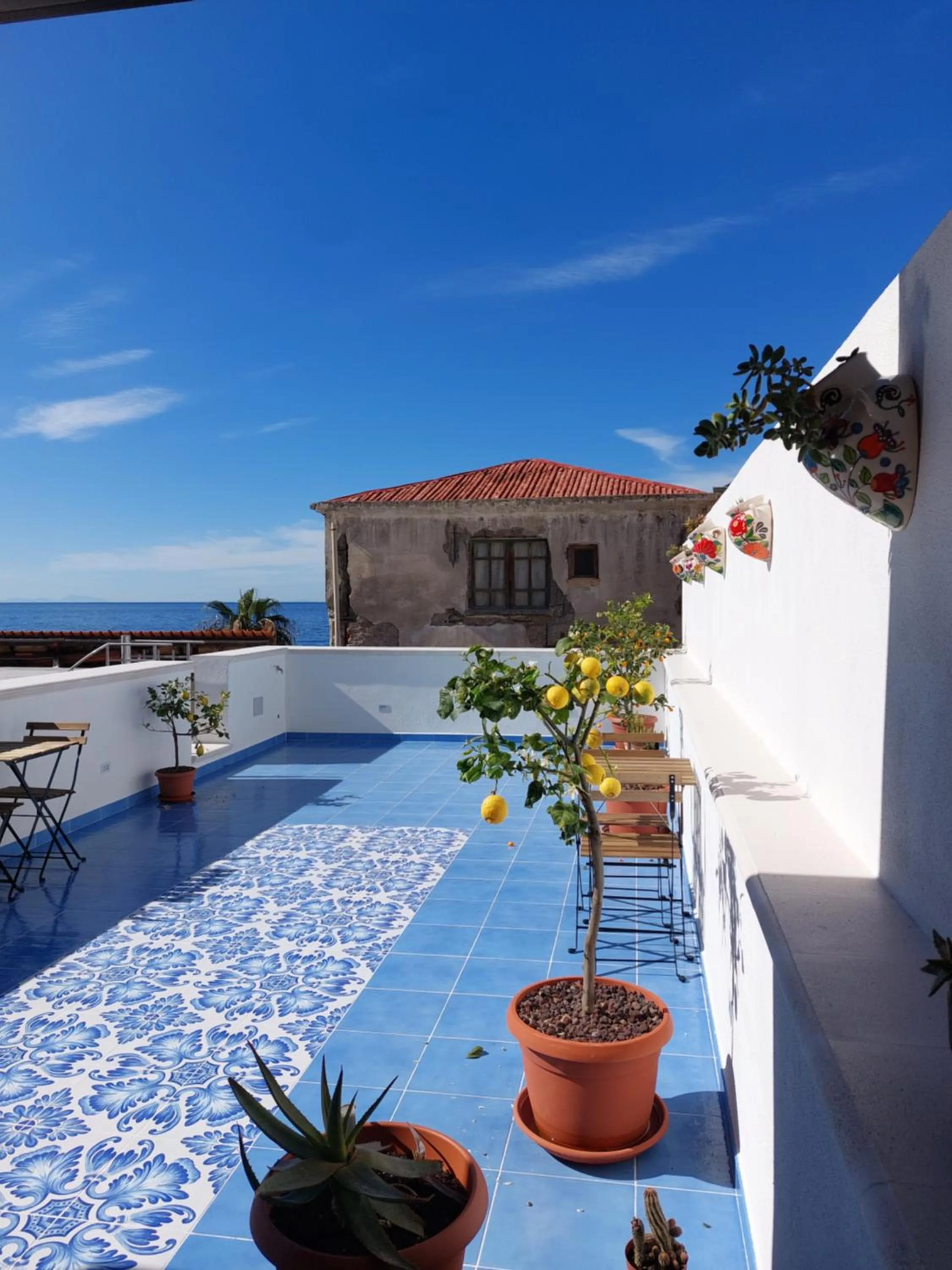 Balcony/Terrace in B&B La Filanda