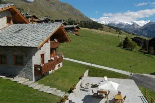 Mountain view in Residence Lo Peyo