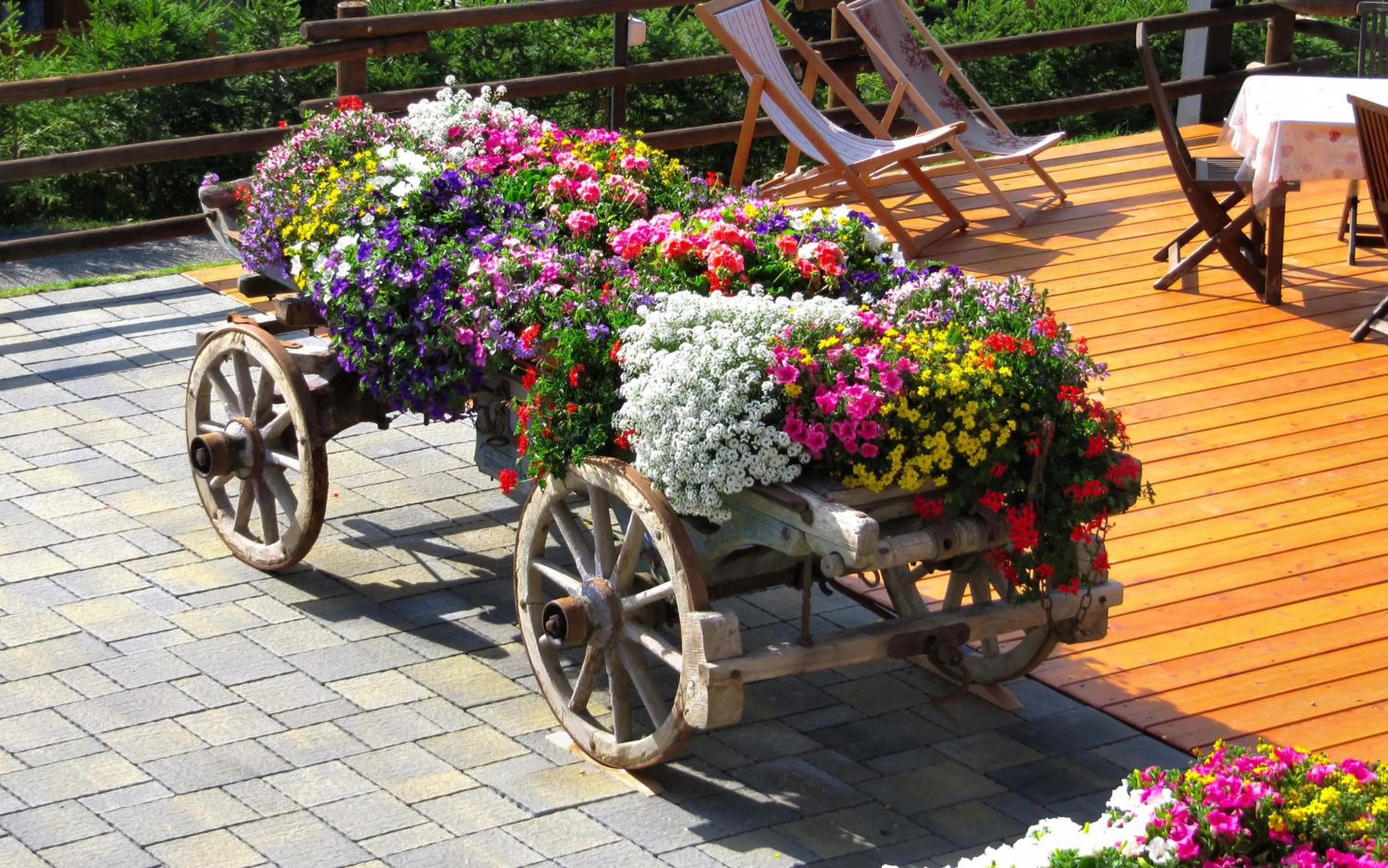 Balcony/Terrace in Residence Lo Peyo