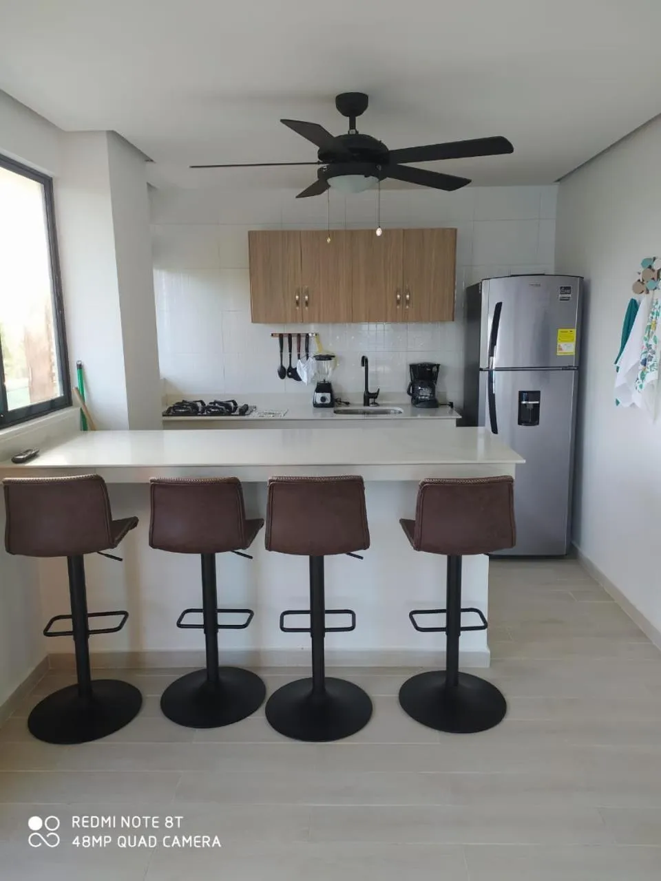 Kitchen or kitchenette in Camino Palmero Coveñas