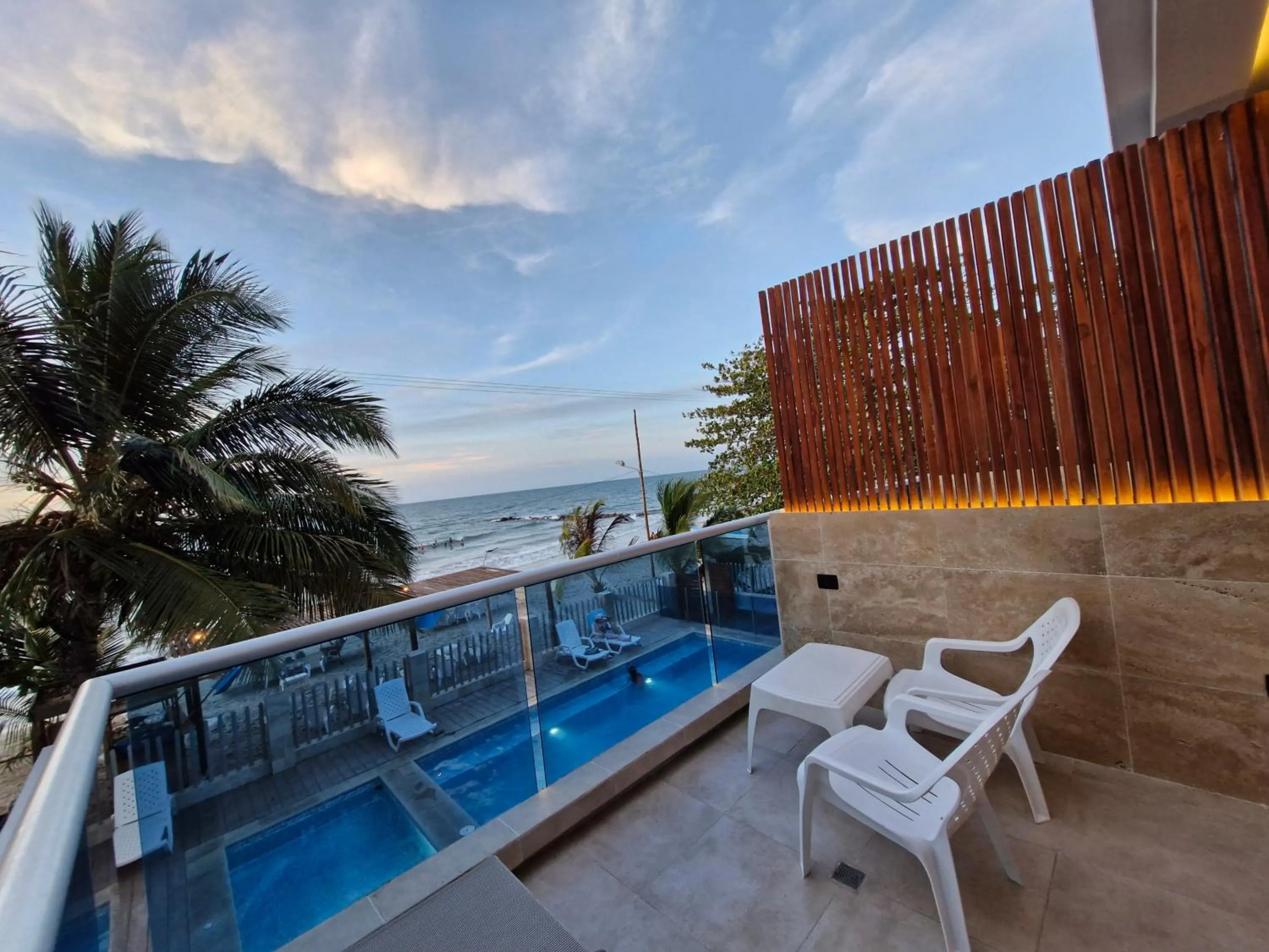 Sea view in Camino Palmero Coveñas