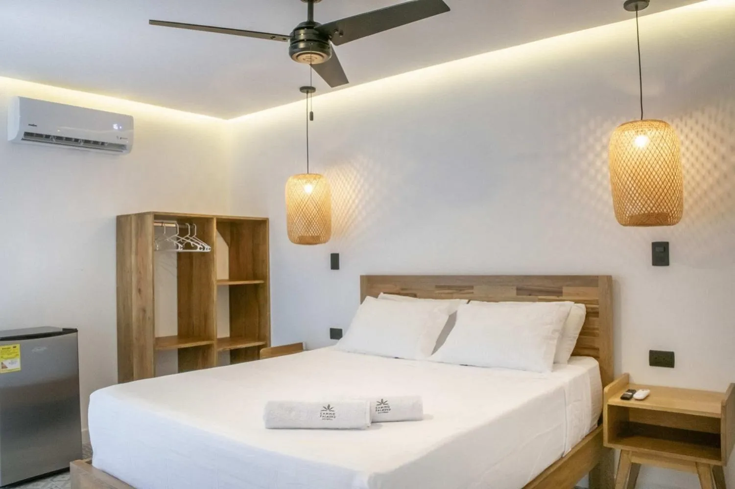 Bedroom, Bed in Camino Palmero Coveñas