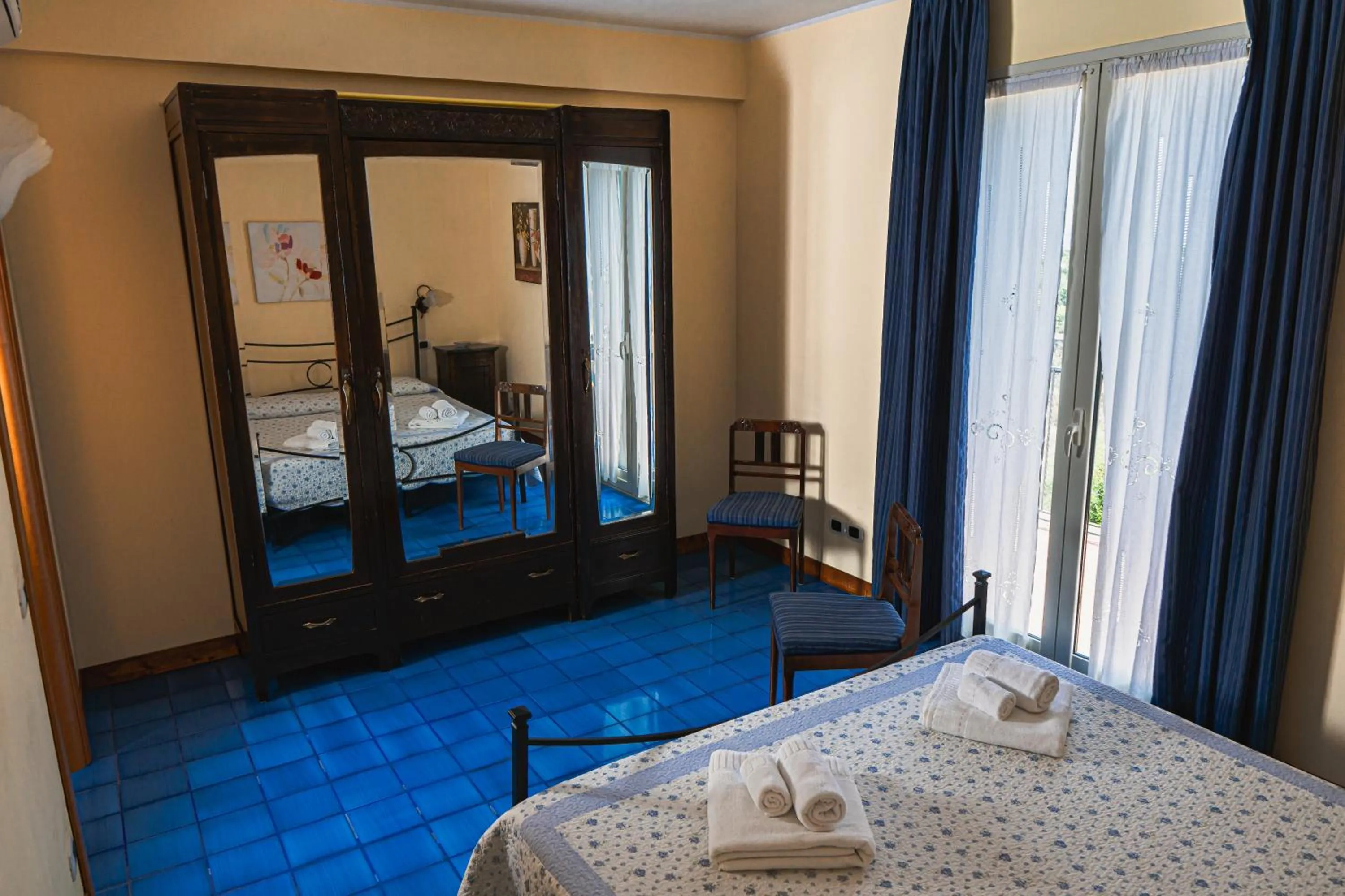 Bed in Villa Sciare Modò