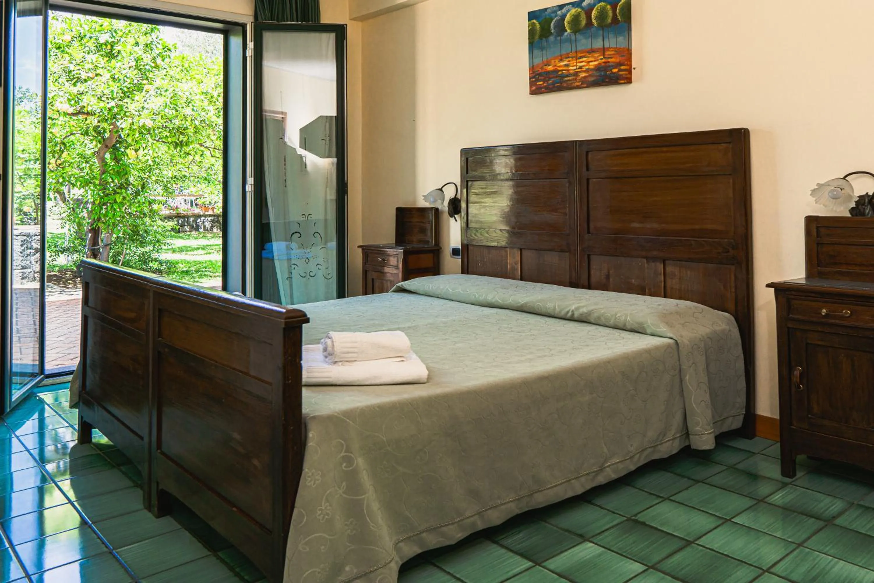 Bed in Villa Sciare Modò