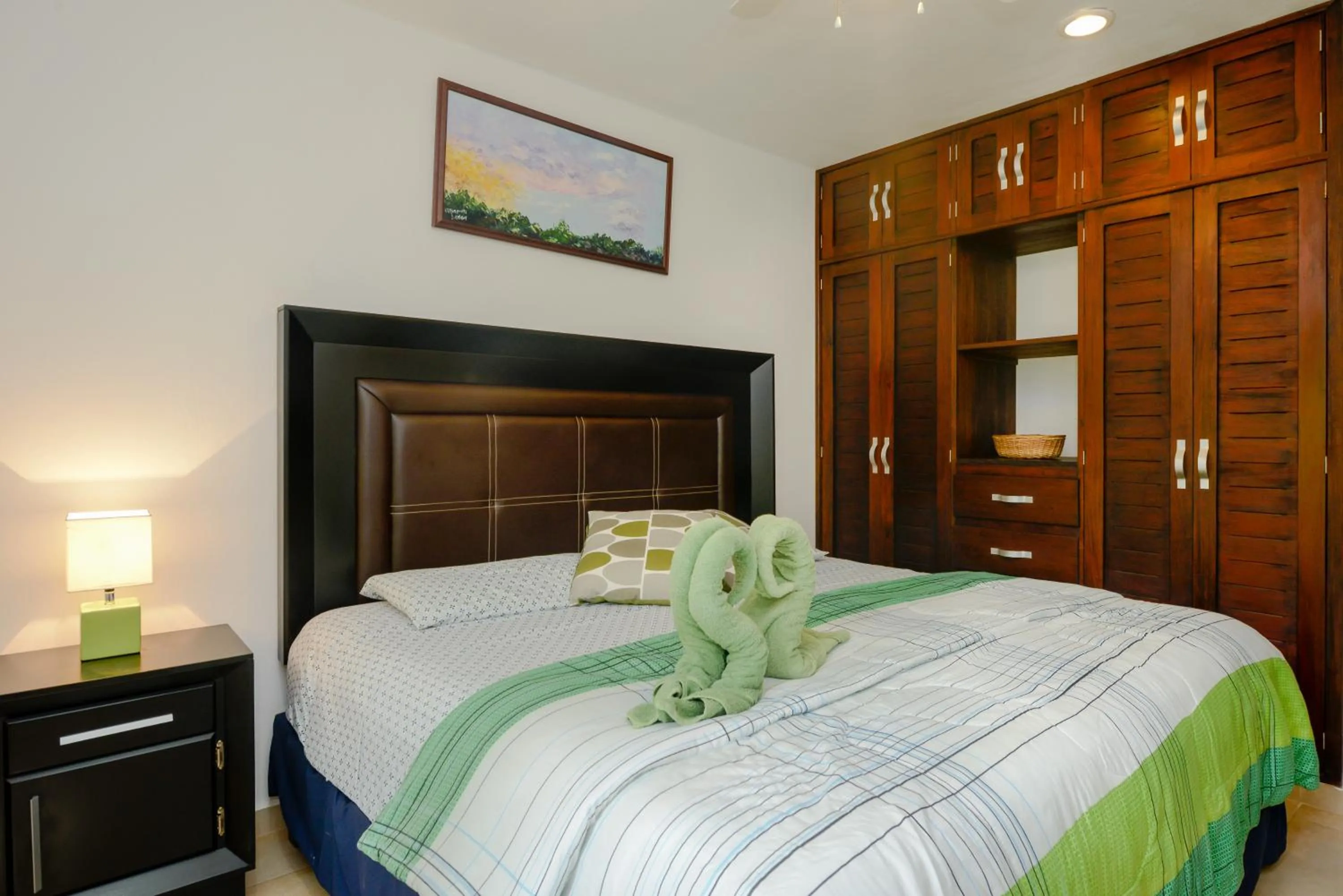 Bed in Villas Picalu Lodge