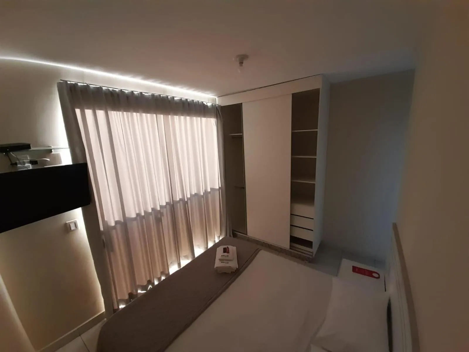 Bed in Rivello Apart Hotel