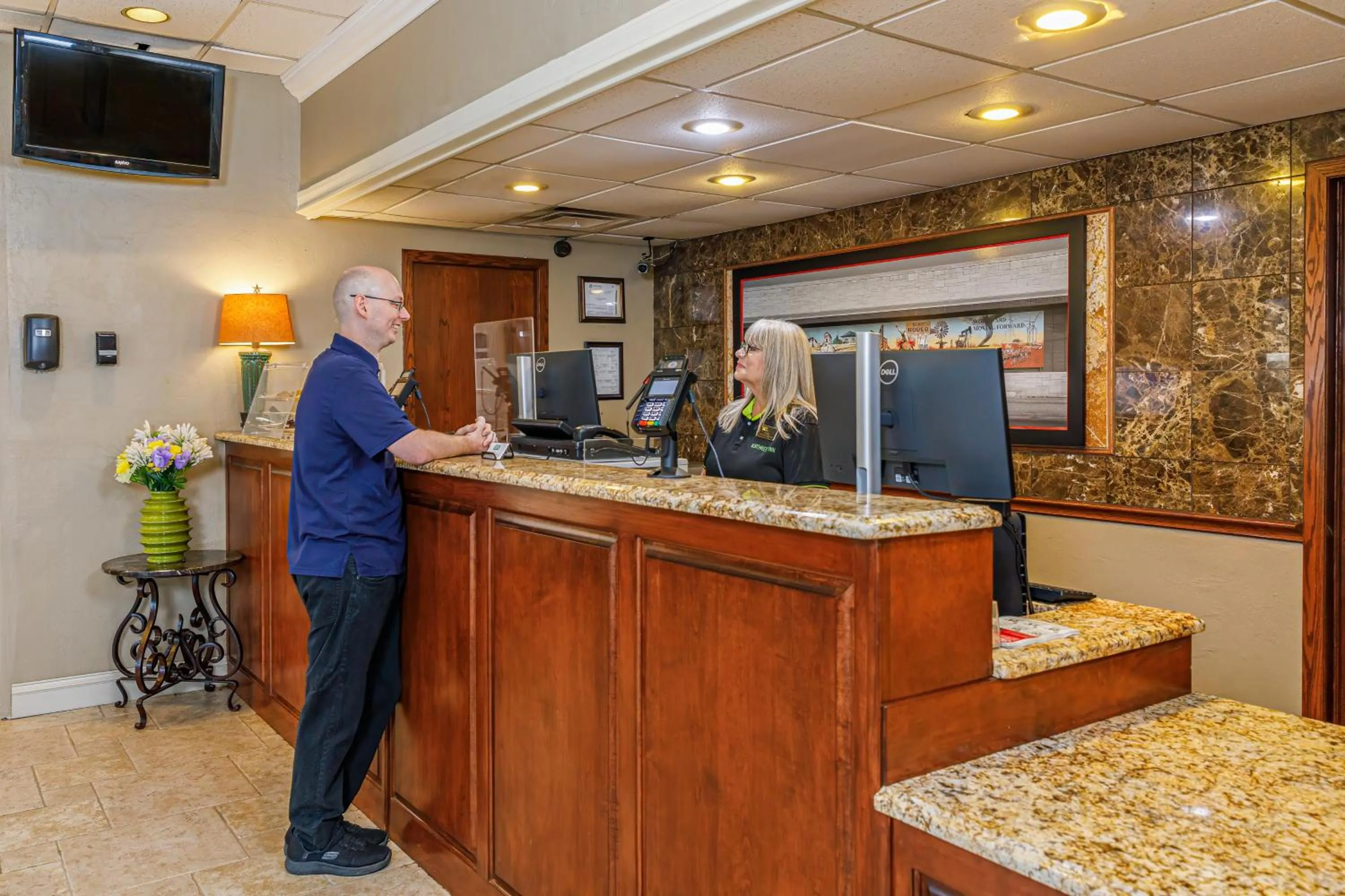 Lobby or reception in Northwest Inn