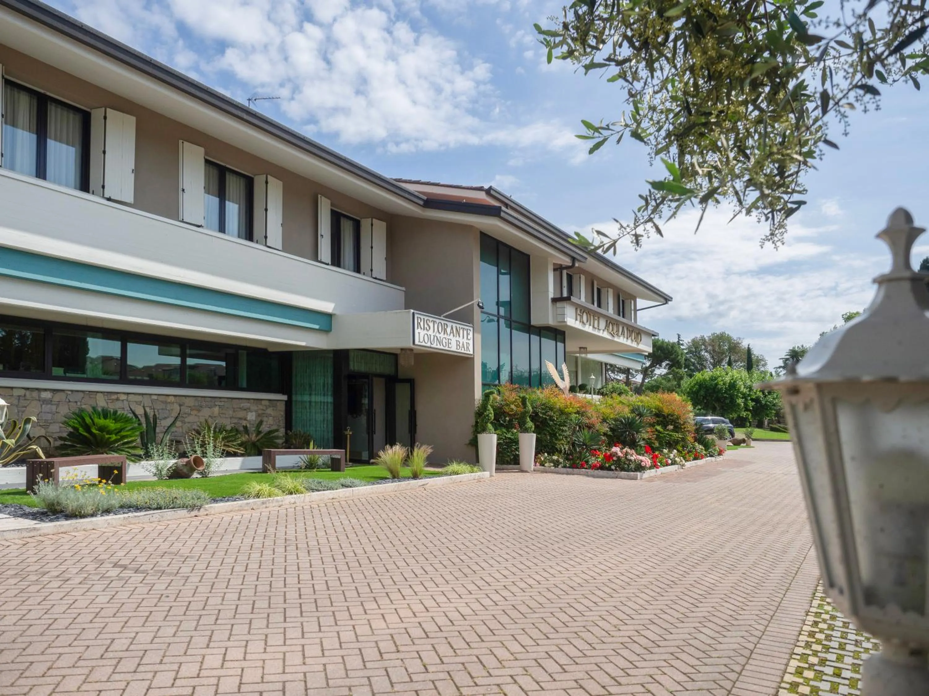 Property building in Hotel Aquila D'Oro Desenzano