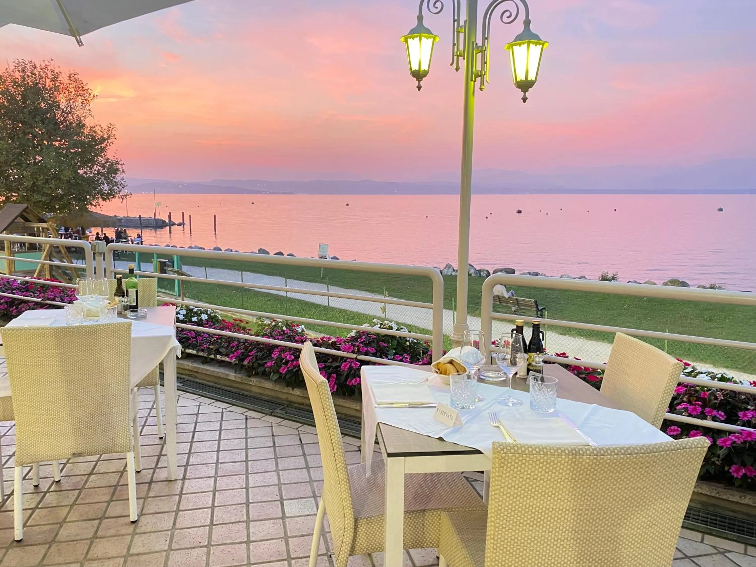 Restaurant/places to eat in Hotel Aquila D'Oro Desenzano