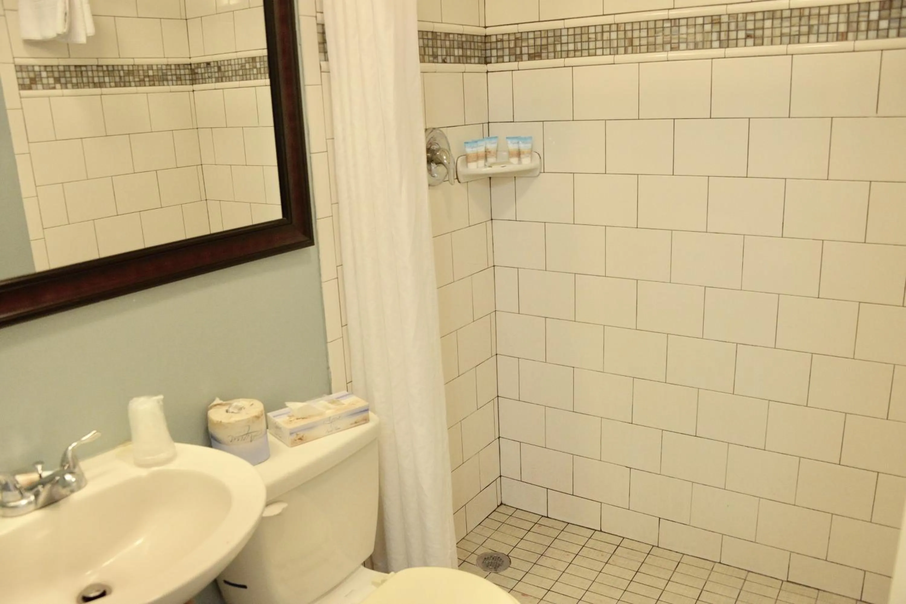 Shower in White Marlin Inn