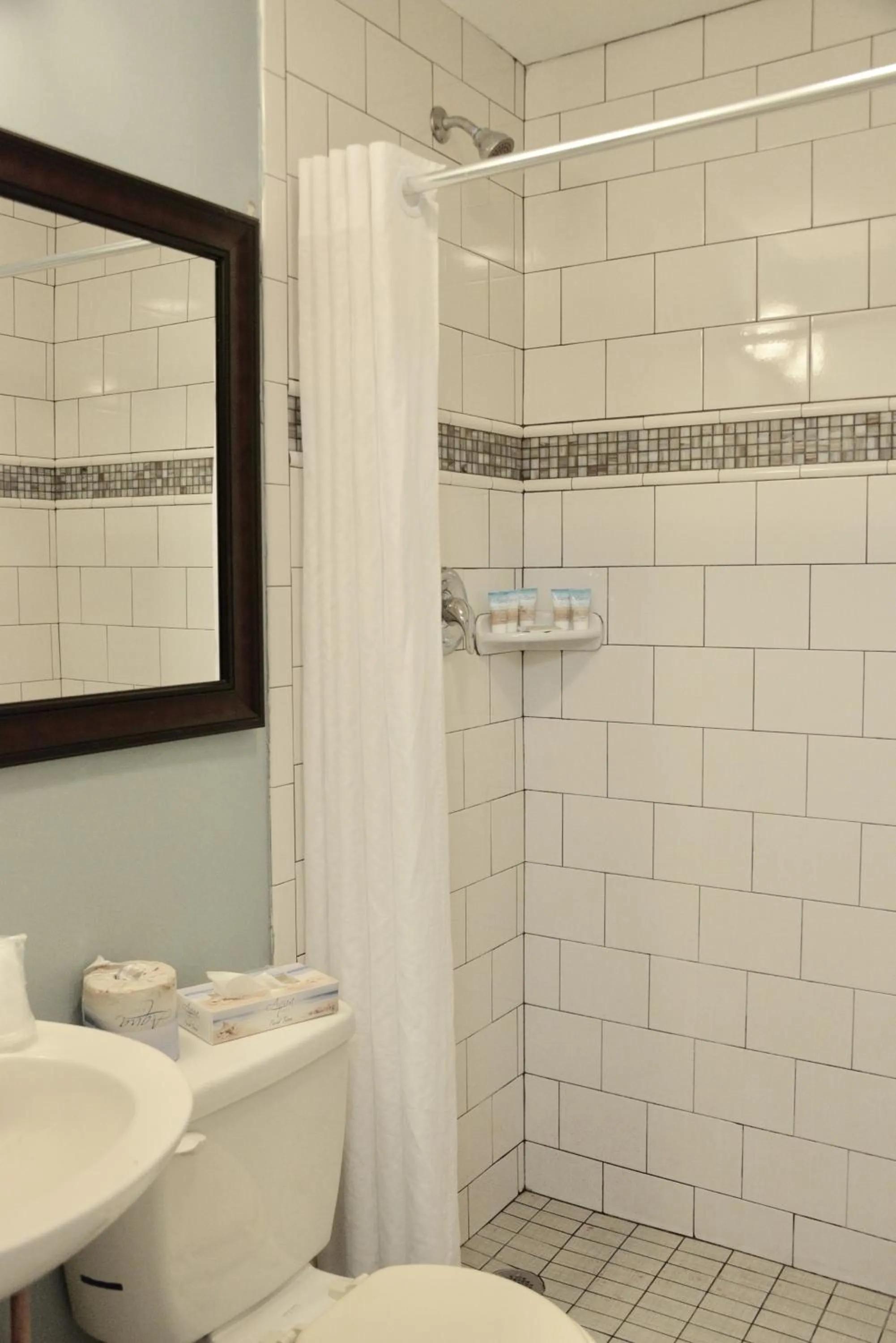 Shower in White Marlin Inn