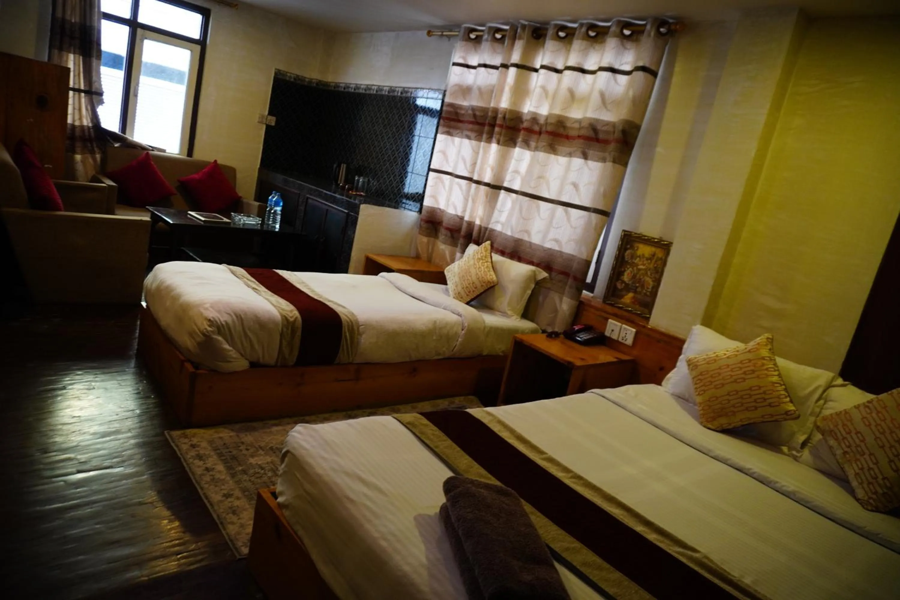 Bed in Hotel Shree Tara