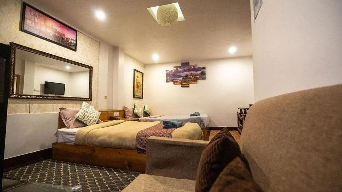 Bed in Hotel Shree Tara