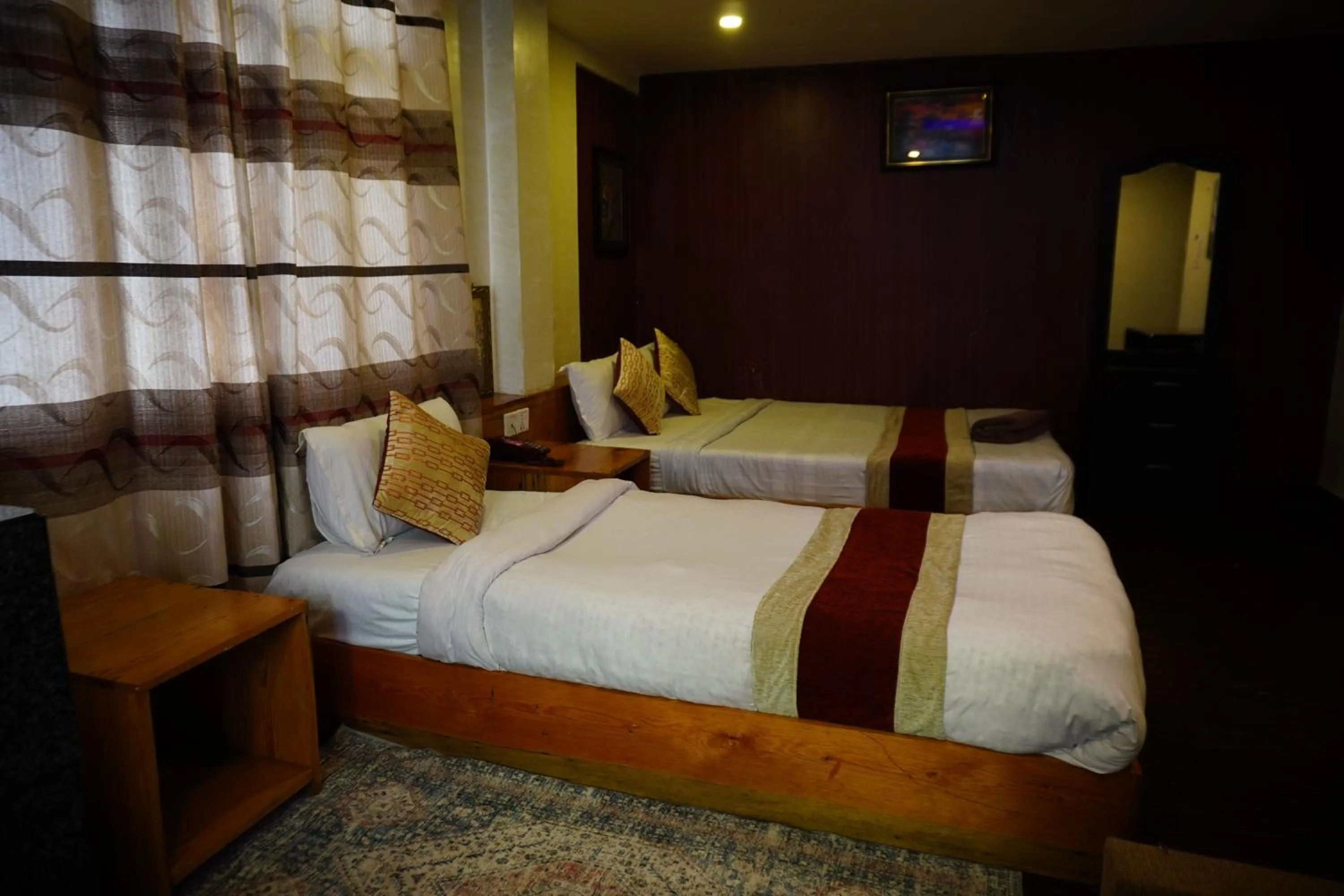 Bed in Hotel Shree Tara