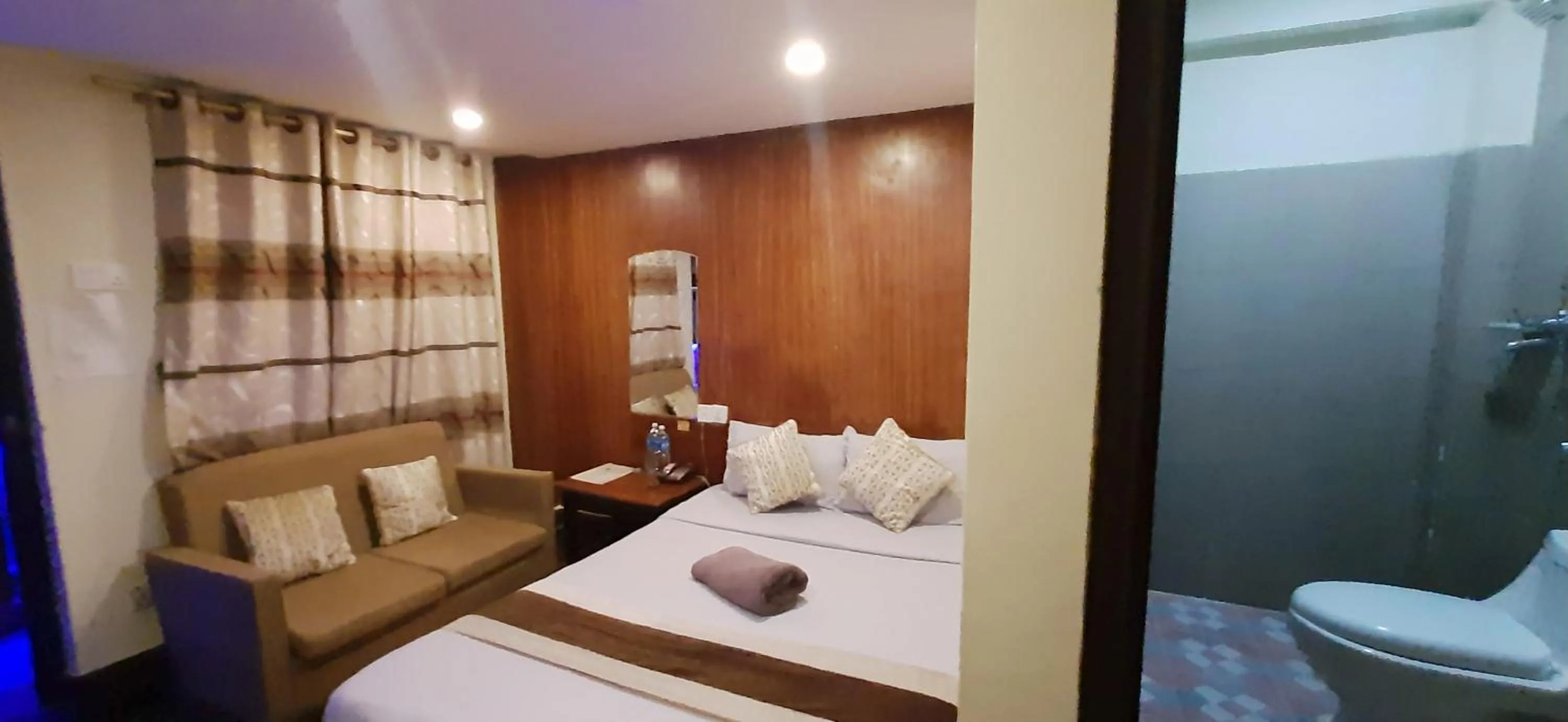 Bed in Hotel Shree Tara