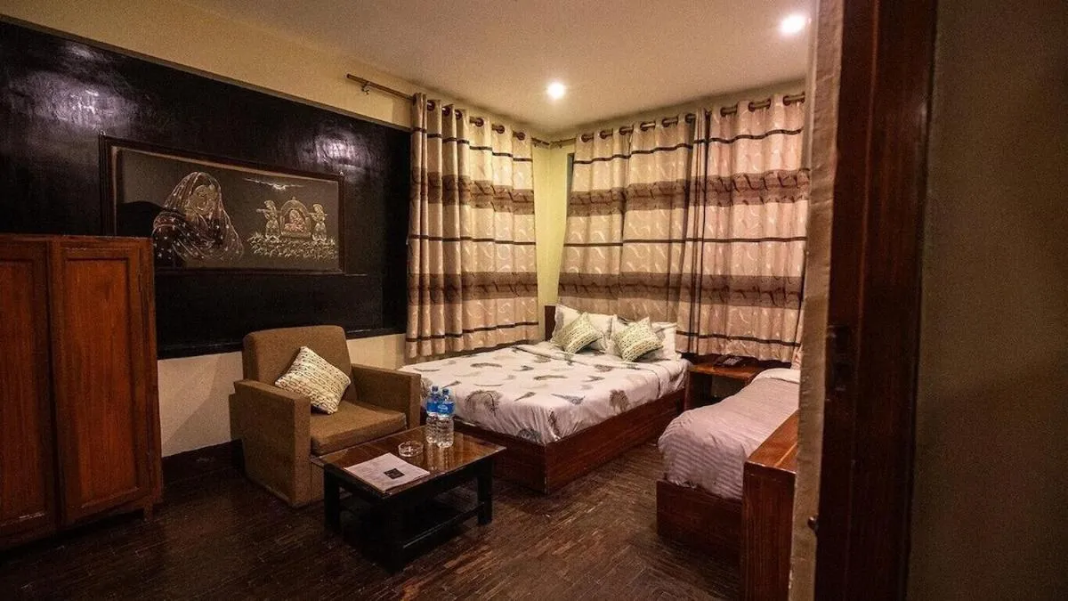 Bed in Hotel Shree Tara