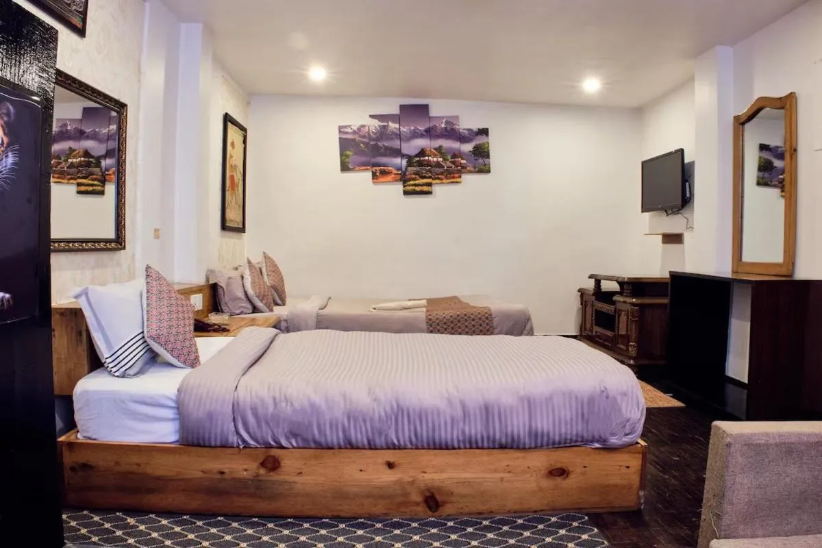 Bed in Hotel Shree Tara