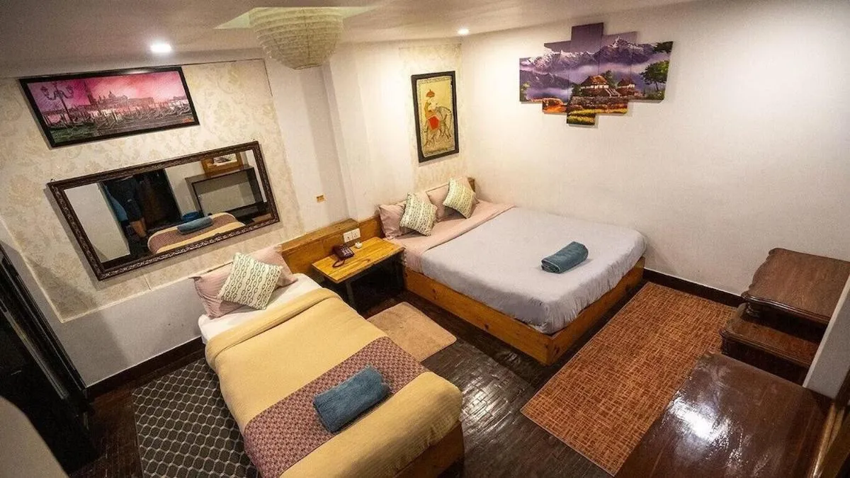 Bed in Hotel Shree Tara