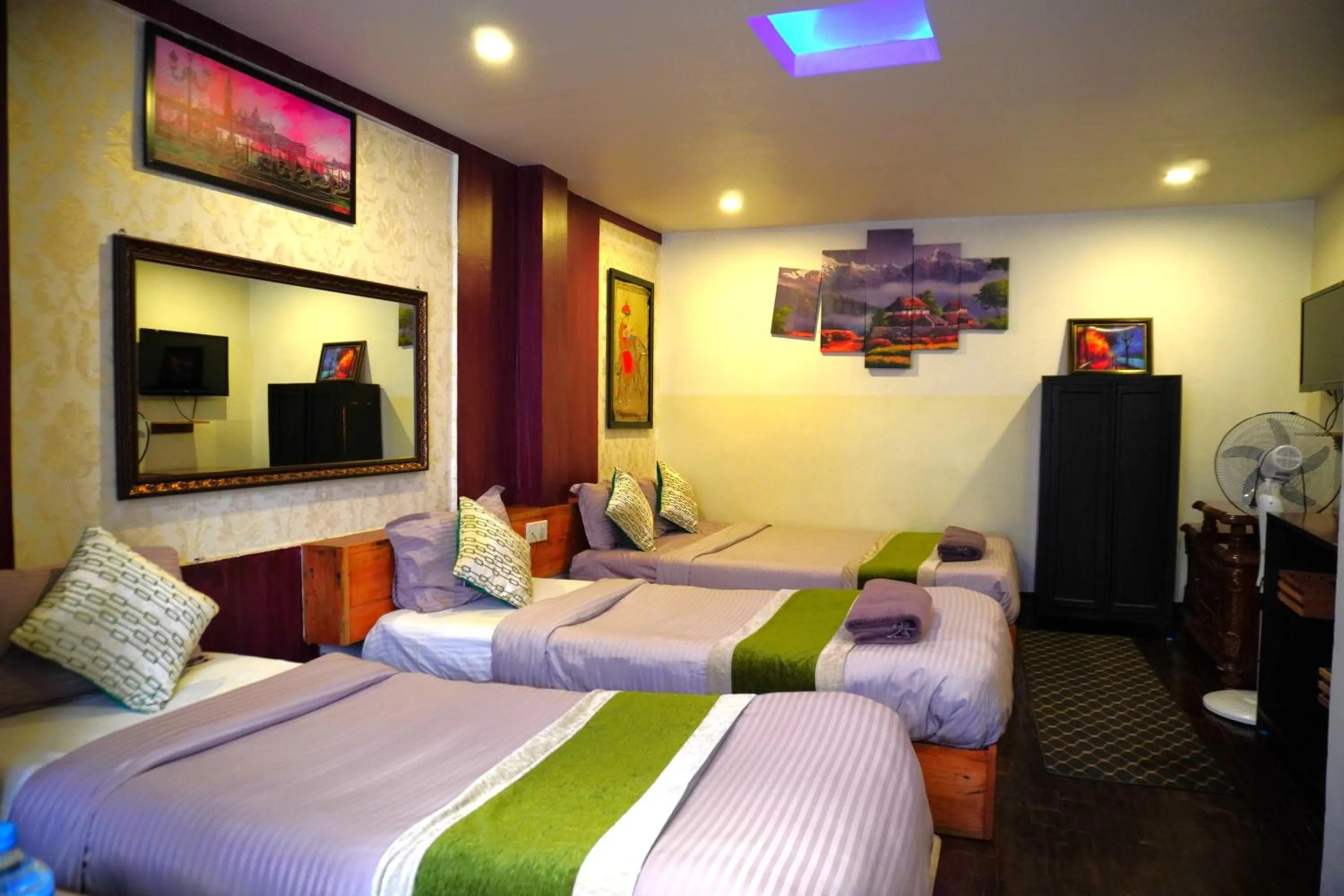 Bed in Hotel Shree Tara
