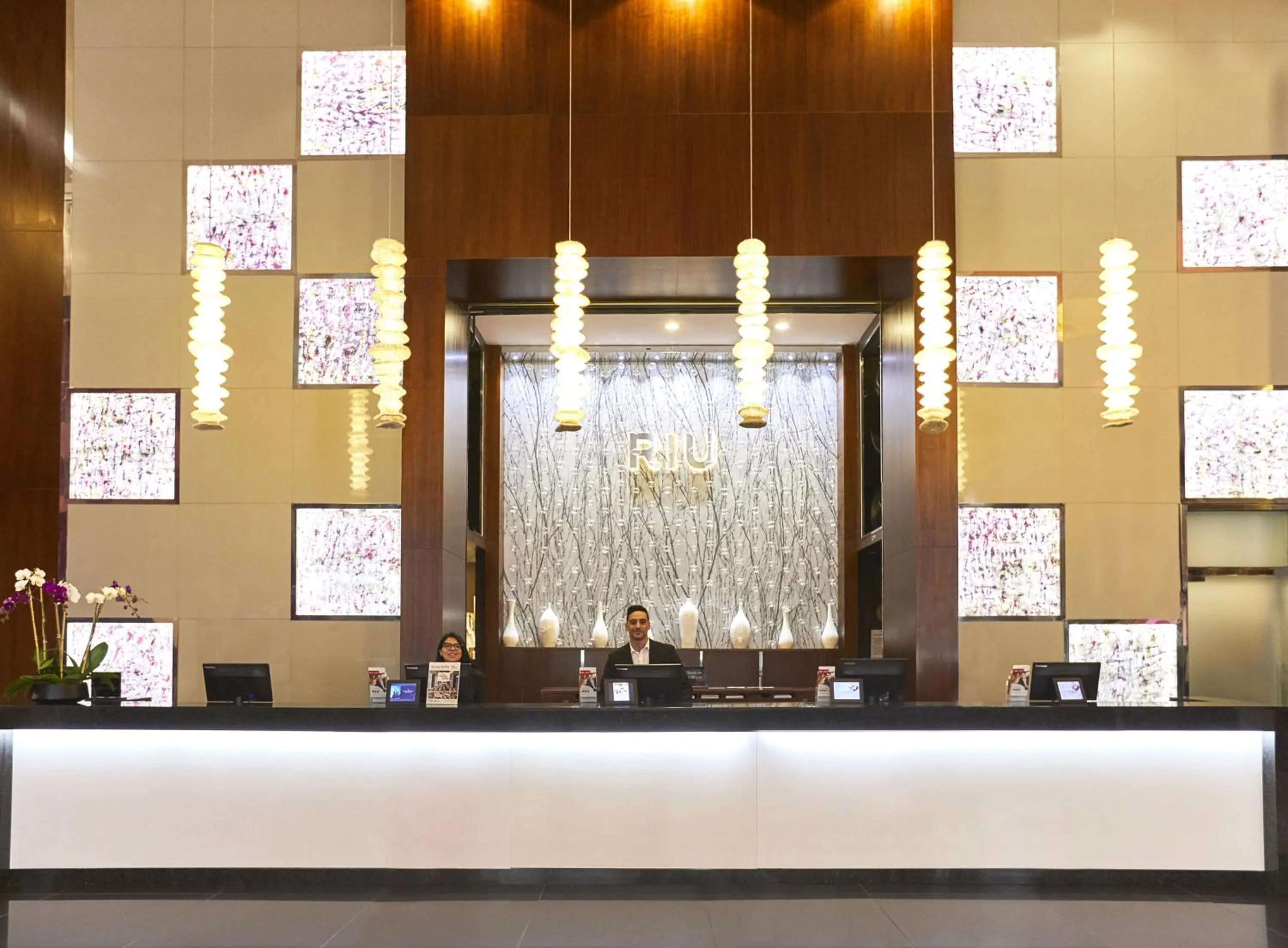 Lobby or reception in Riu Plaza New York Times Square