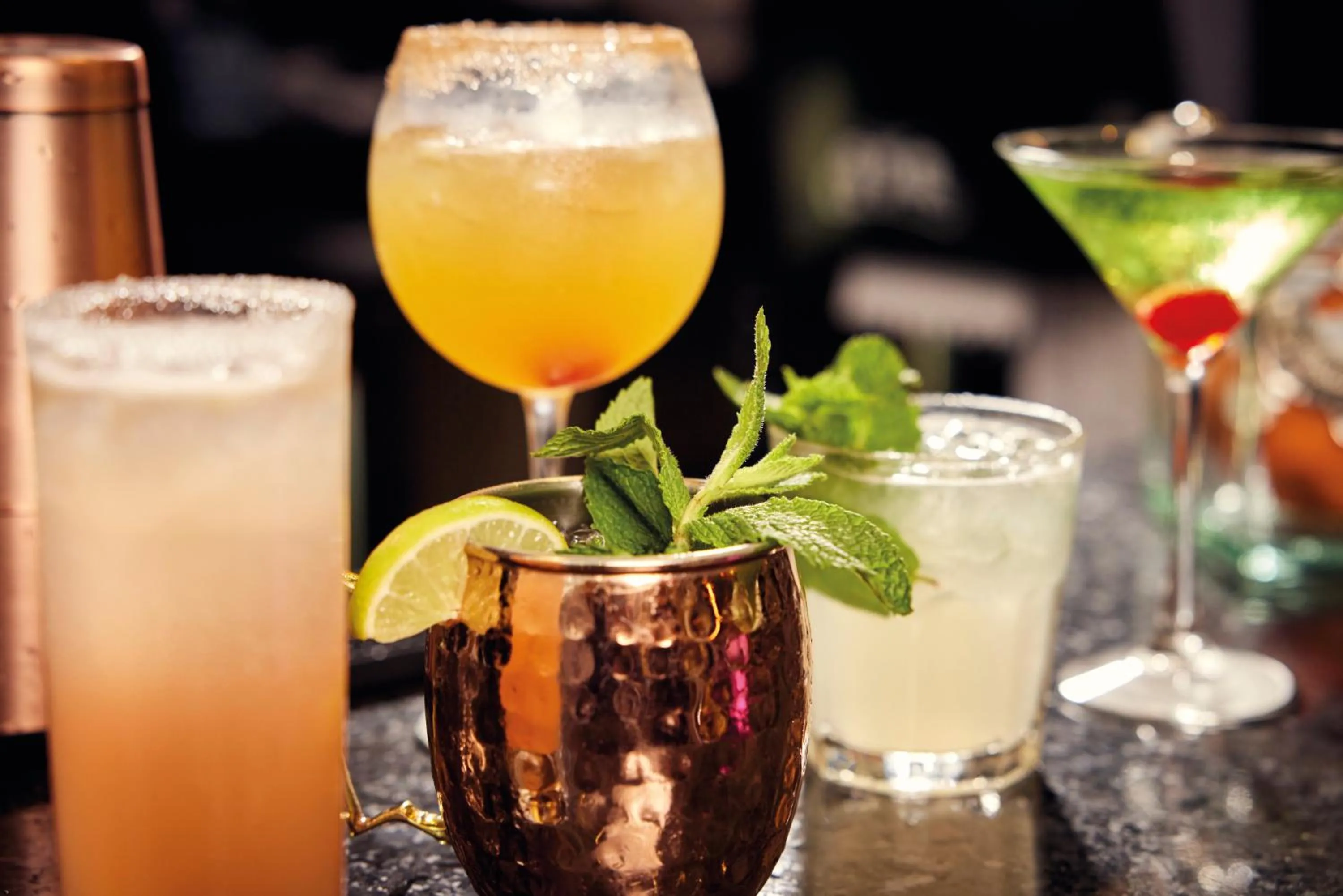 Drinks in Riu Plaza New York Times Square