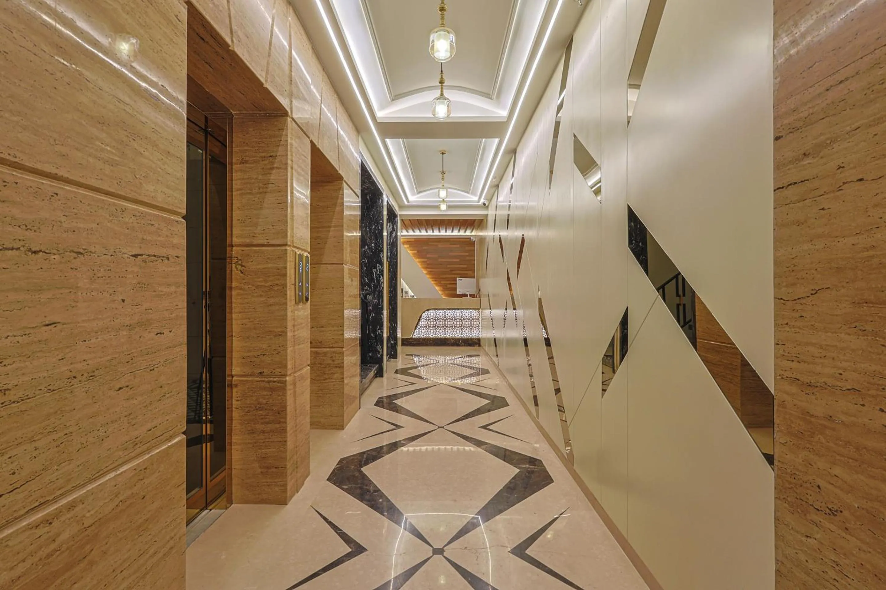 Lobby or reception in HOTEL SERA, Vadodara