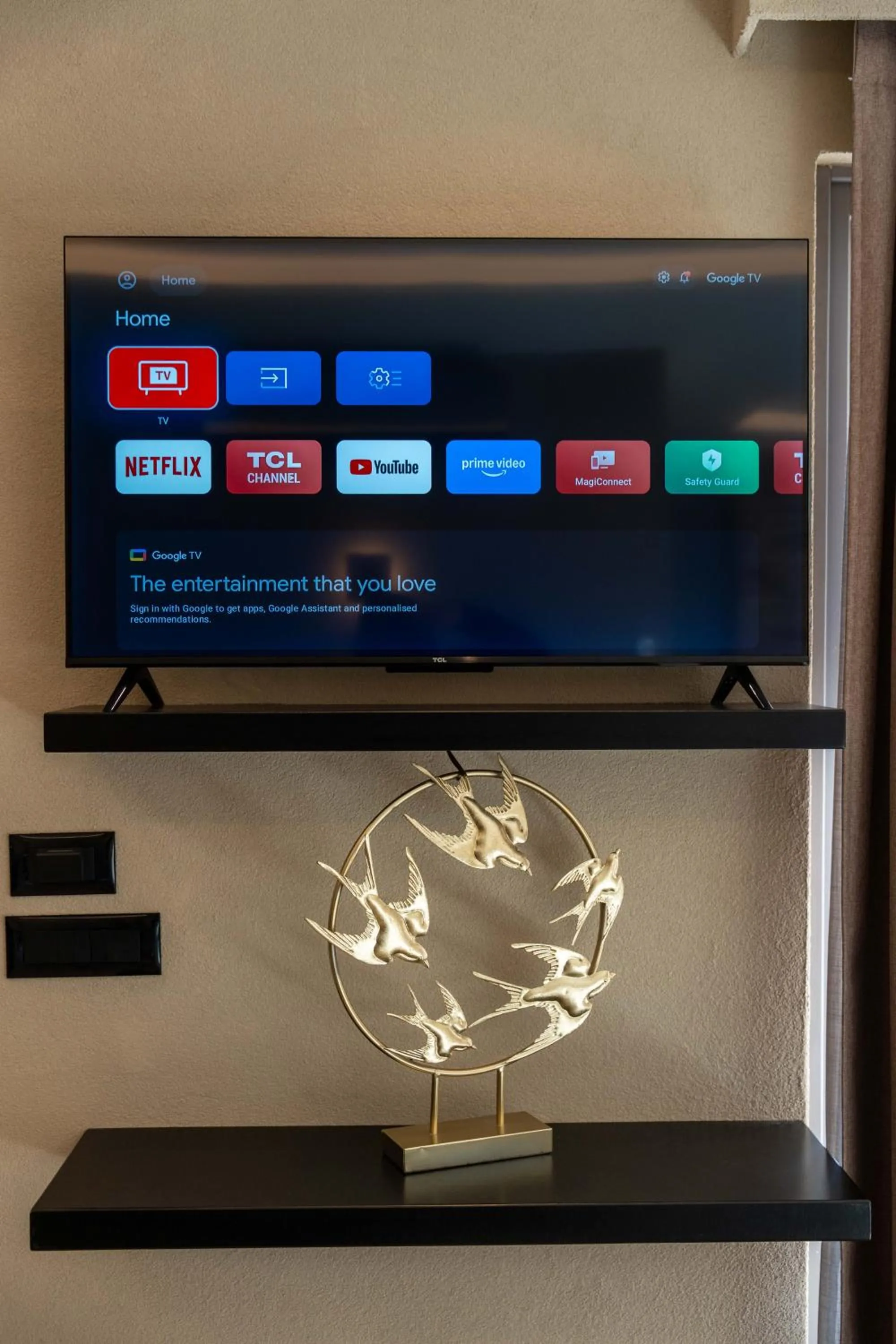 TV and multimedia in Illusion Suites
