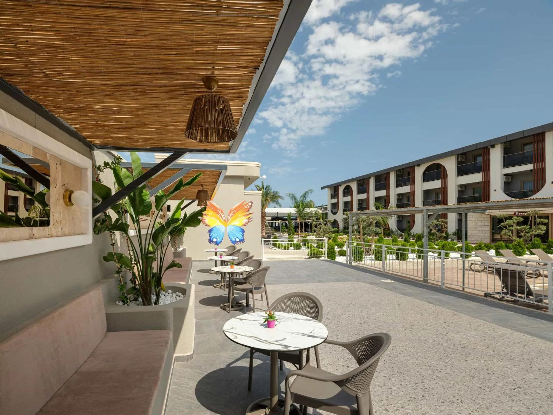 Balcony/Terrace in Monk Resort Hotel Beldibi