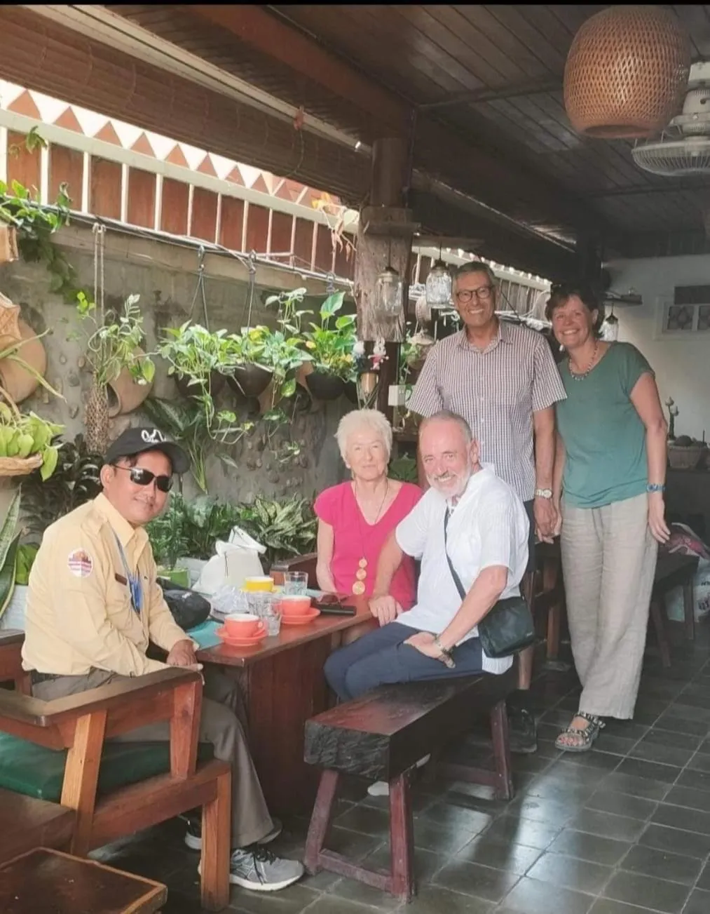 Dining area in Maison Model d'Angkor
