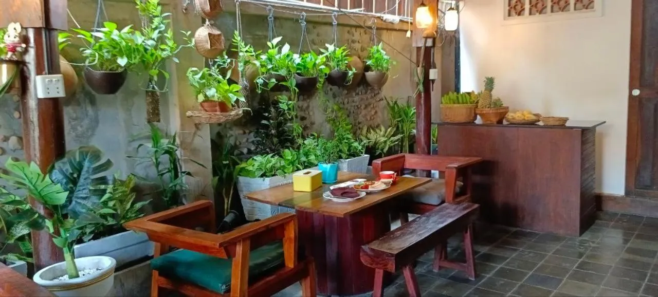 Seating area in Maison Model d'Angkor