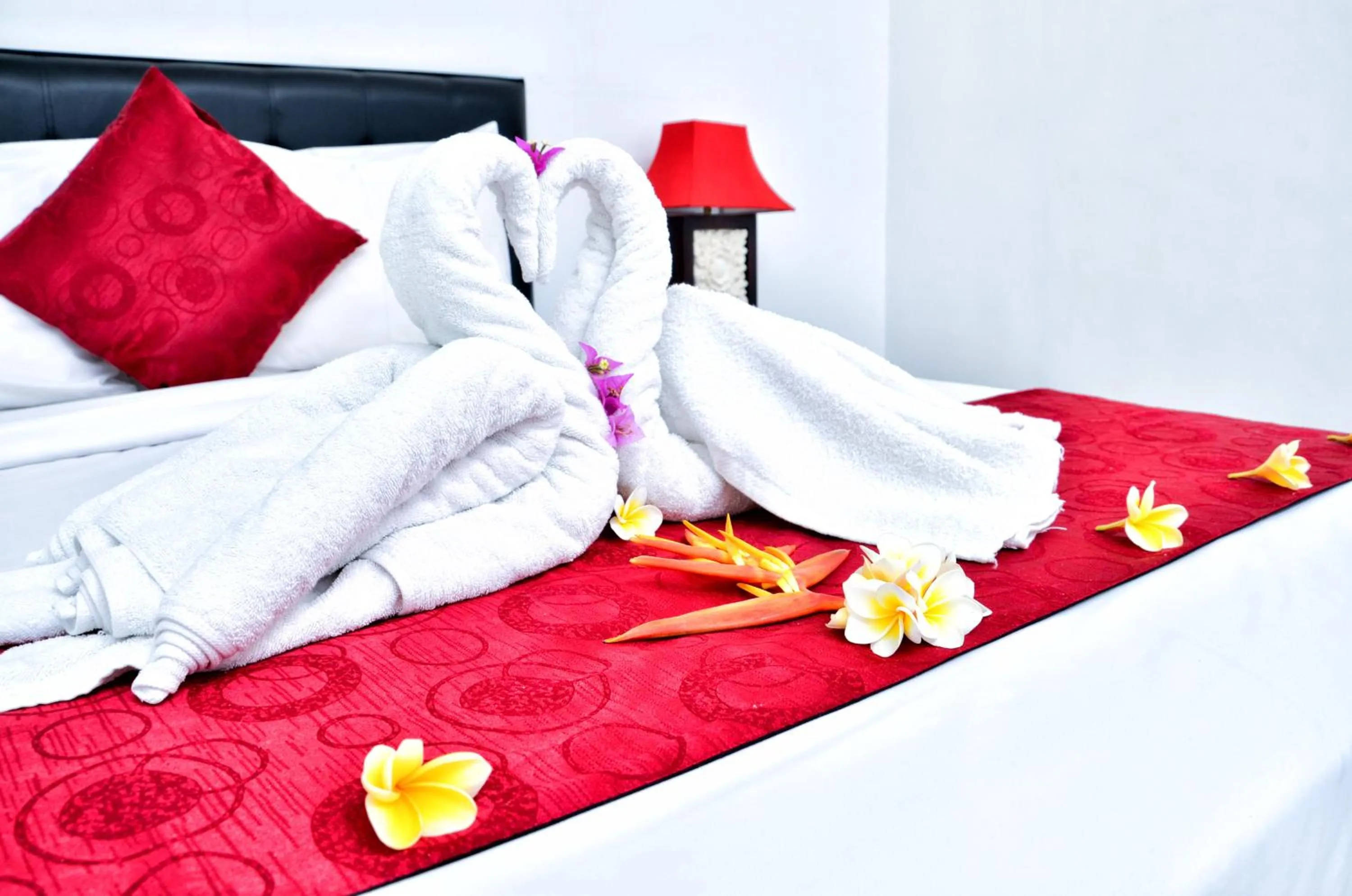 Bedroom, Bed in Palm Garden Bali