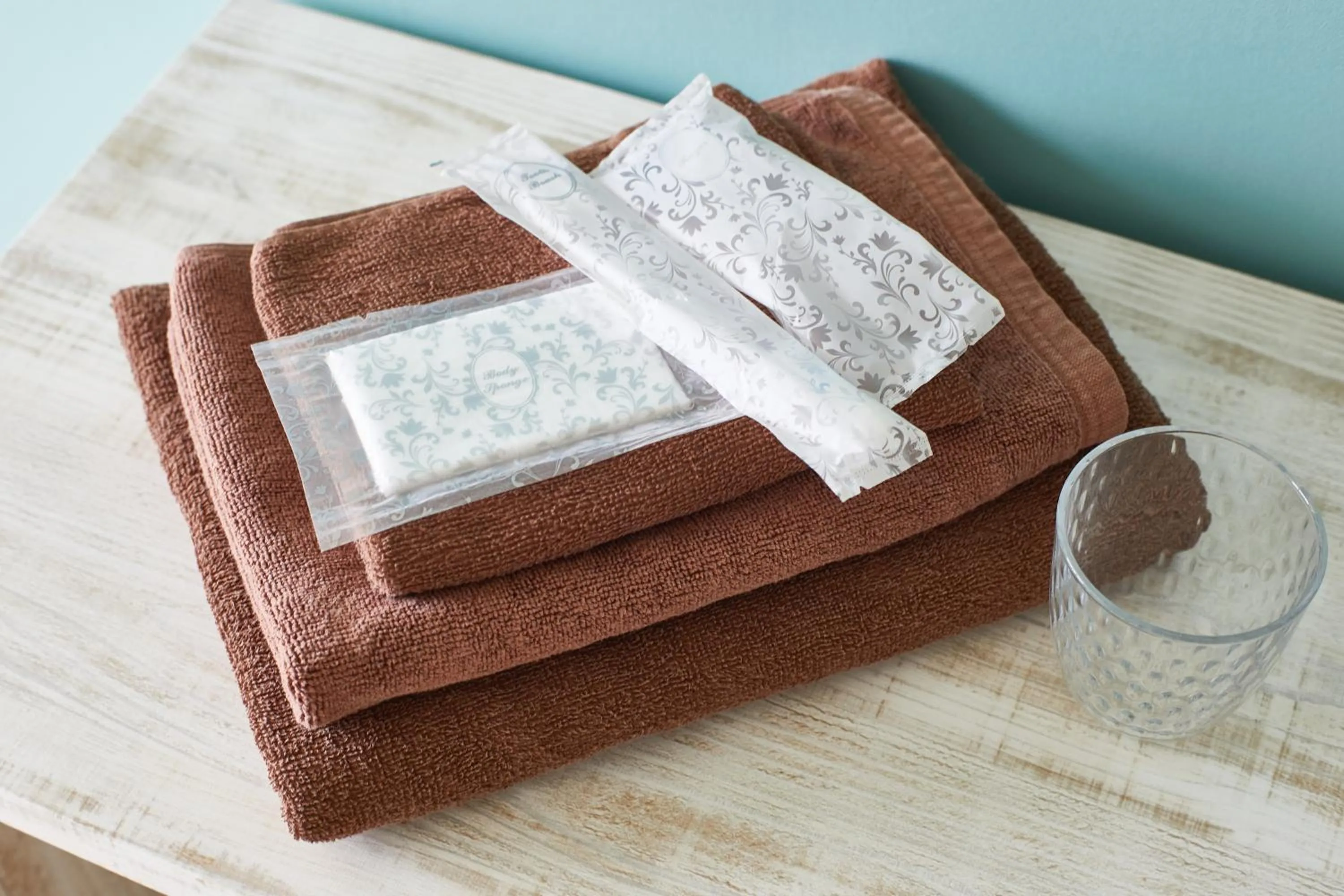 towels in E-horizon Resort Condominium Sesoko