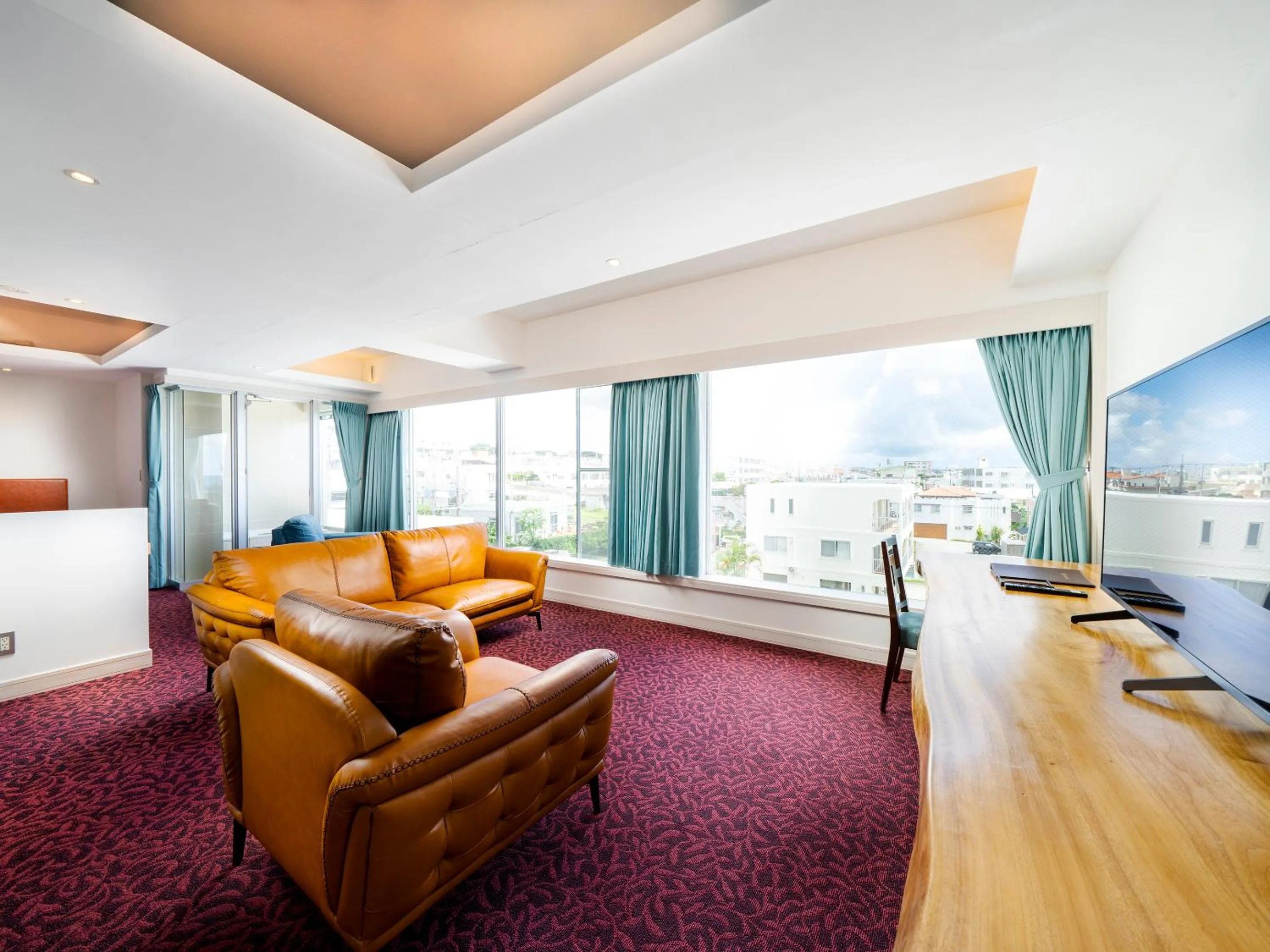 Photo of the whole room in Umi No Terrace Yomitan Toya