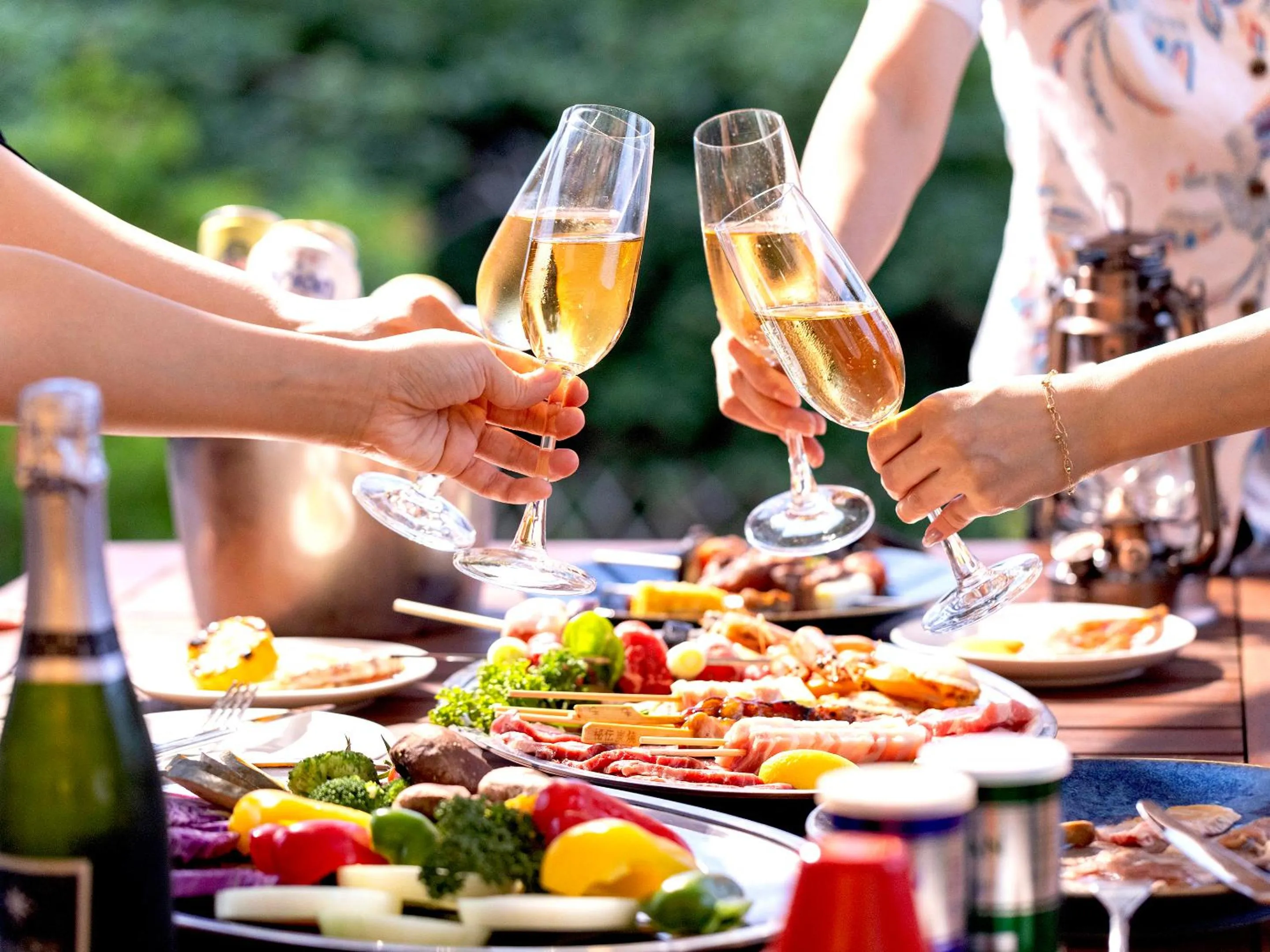 BBQ facilities in Umi No Terrace Yomitan Toya