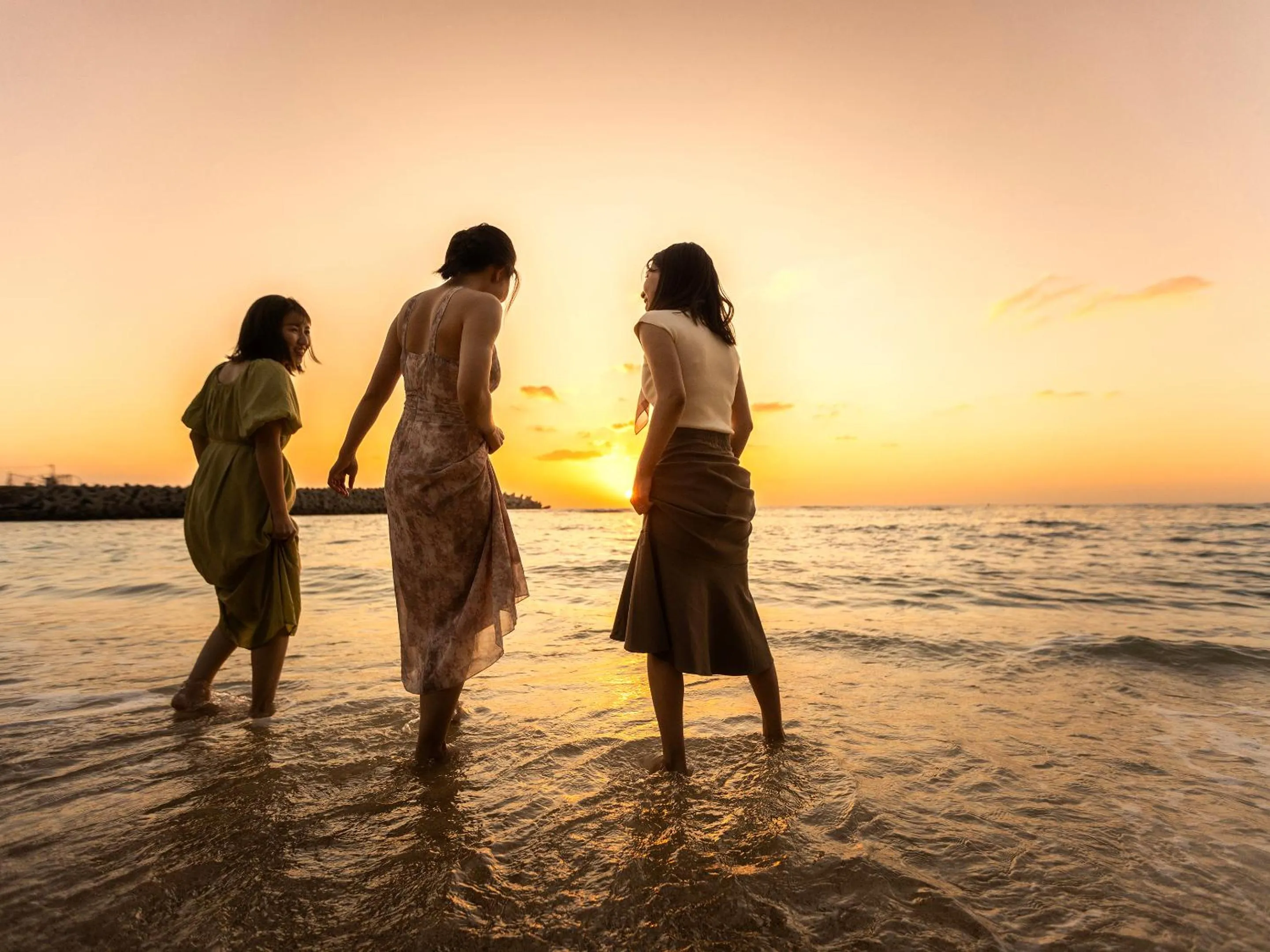 Beach in Umi No Terrace Yomitan Toya