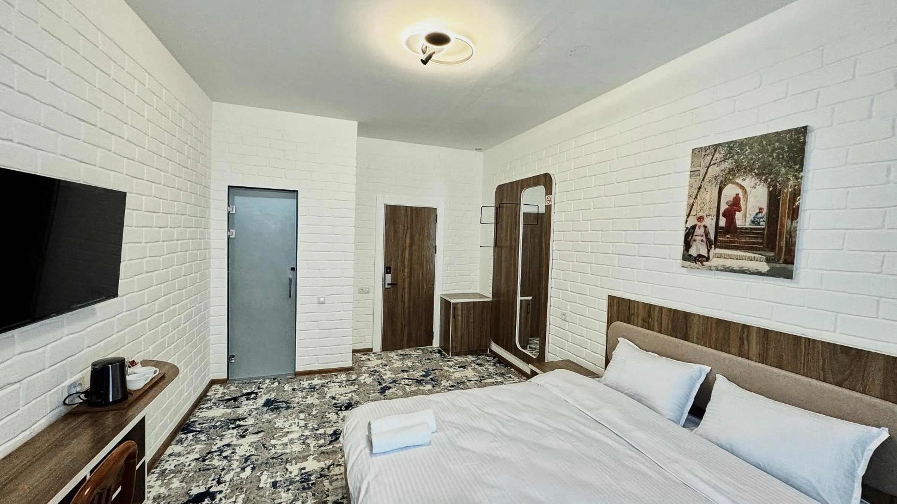 Bed in Siab Boutique Hotel