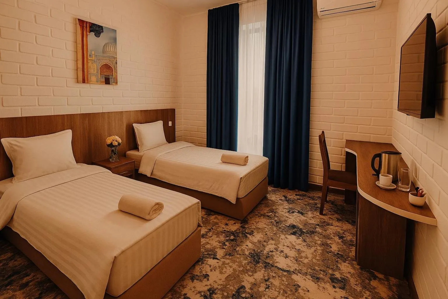 Bed in Siab Boutique Hotel