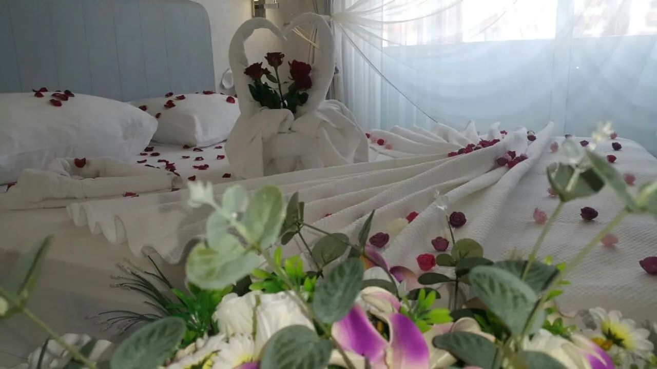 Property building, Bed in White Line Boutique Hotel