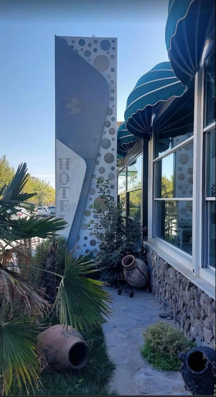 Balcony/Terrace in White Line Boutique Hotel