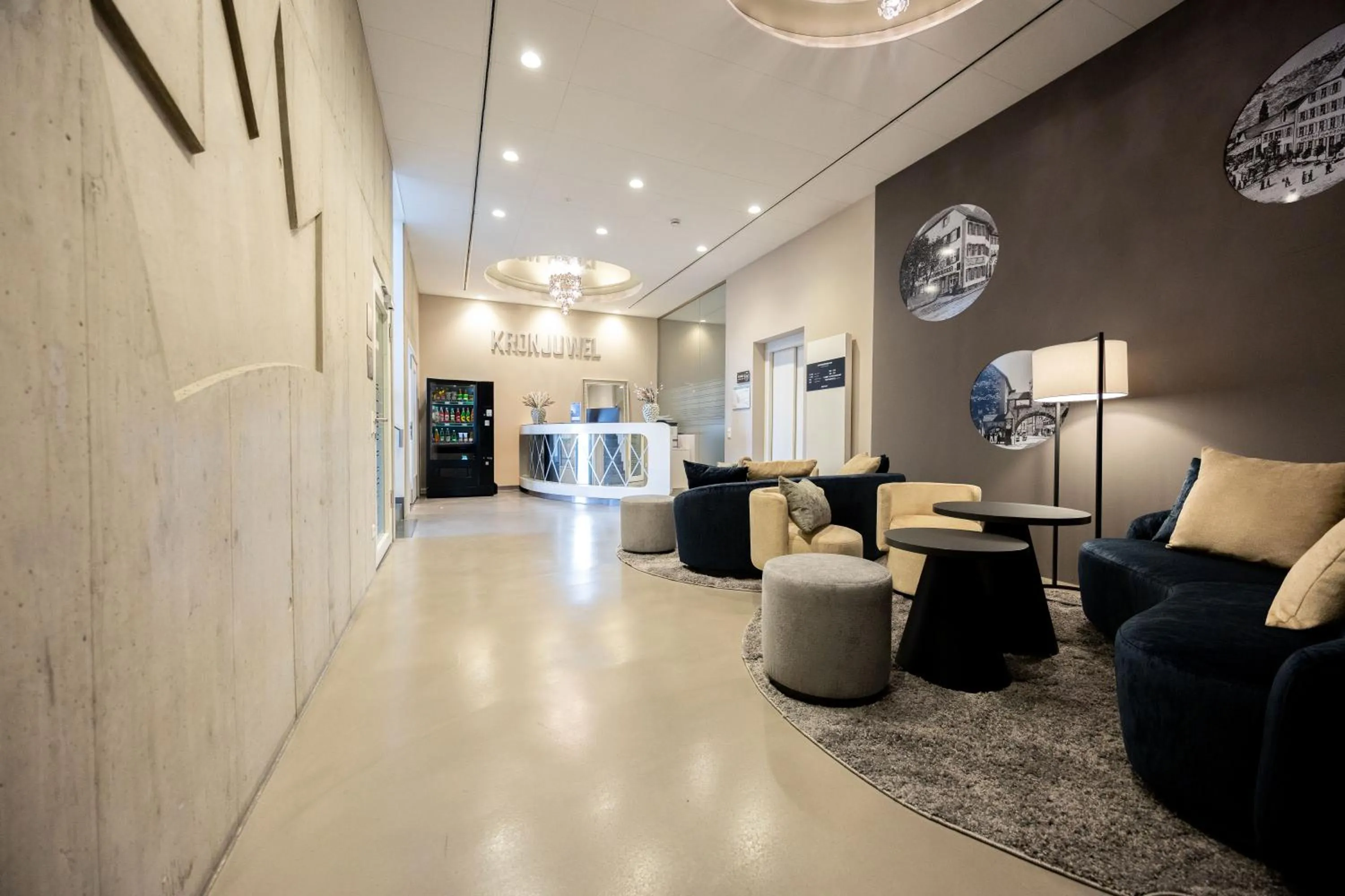 Lobby or reception in Digital Hotel Kronjuwel by BRIGHT Waldkirch - Self Check-in