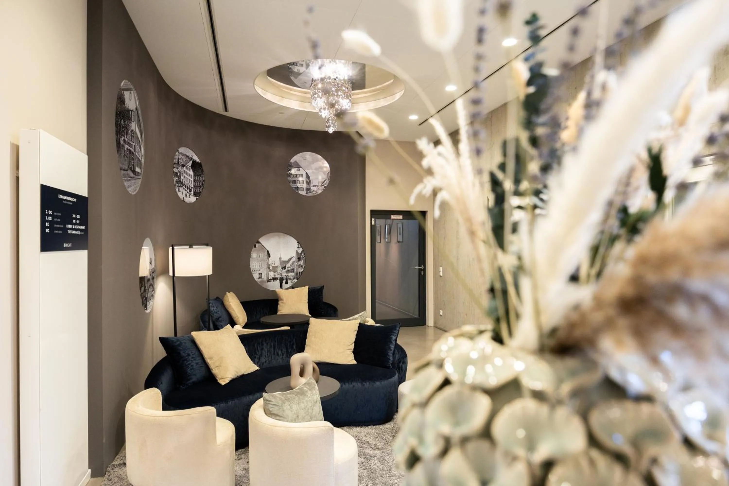 Lobby or reception in Digital Hotel Kronjuwel by BRIGHT Waldkirch - Self Check-in