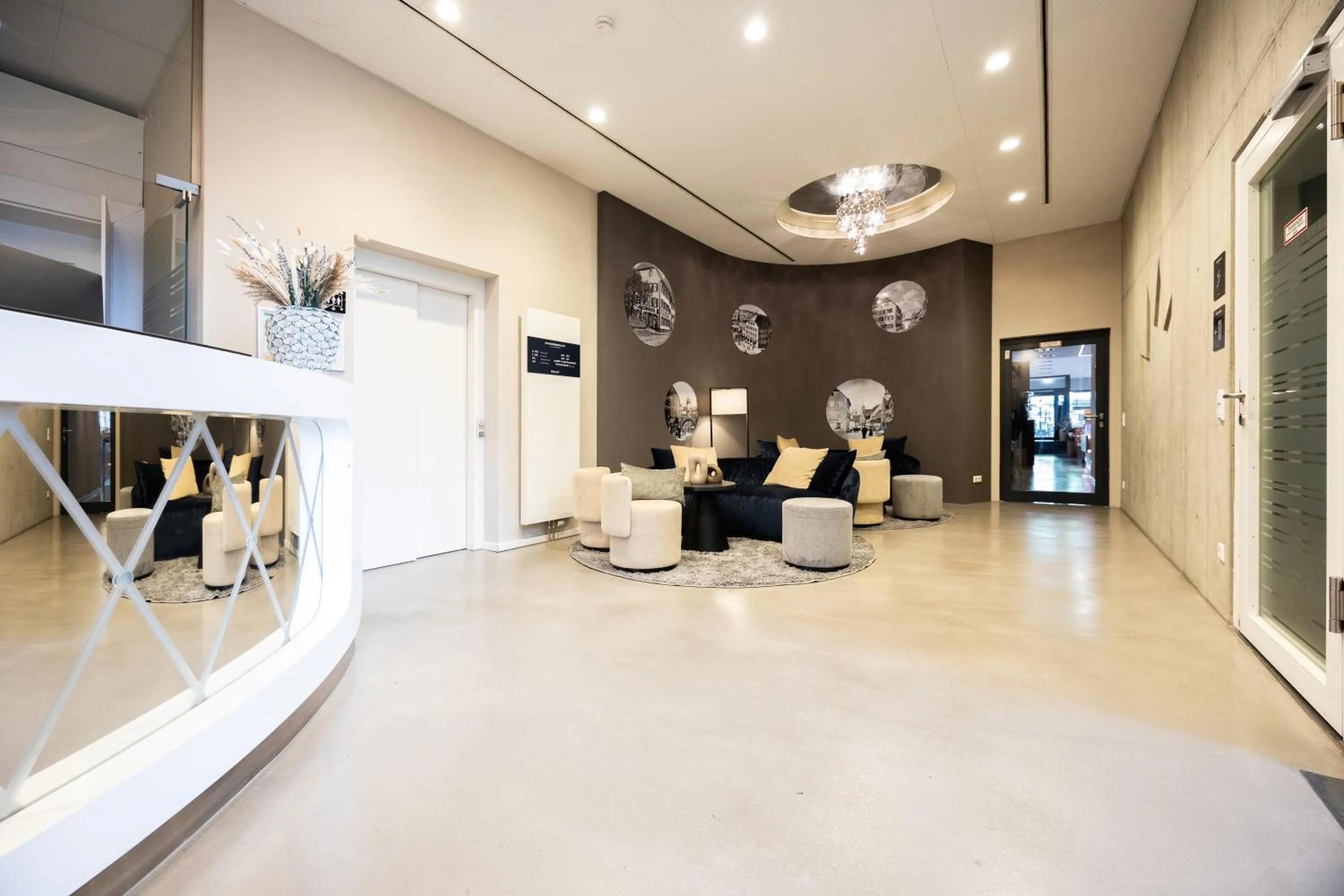 Lobby or reception in Digital Hotel Kronjuwel by BRIGHT Waldkirch - Self Check-in