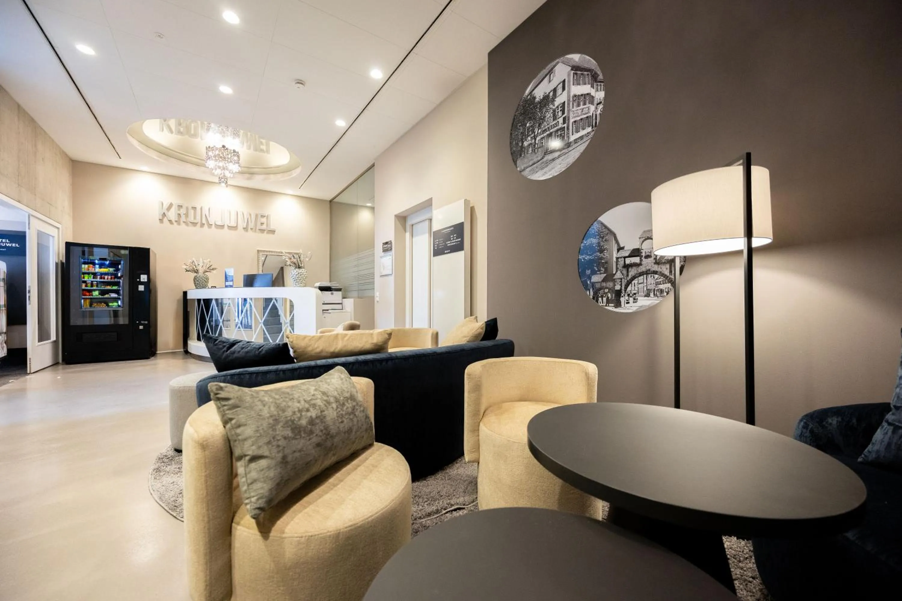 Lobby or reception in Digital Hotel Kronjuwel by BRIGHT Waldkirch - Self Check-in